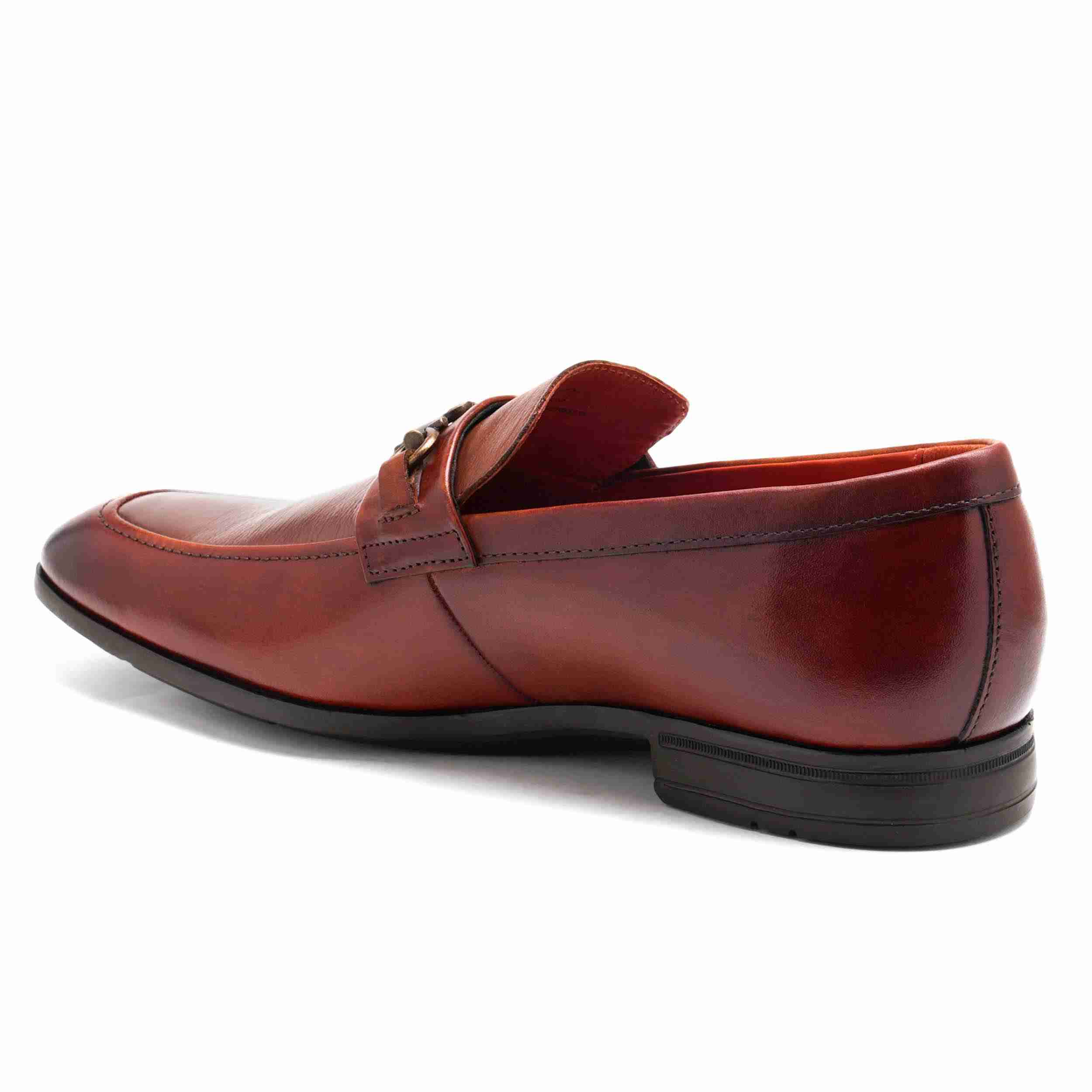 The Renzo Ruosh Men Tan Formal Slip-On