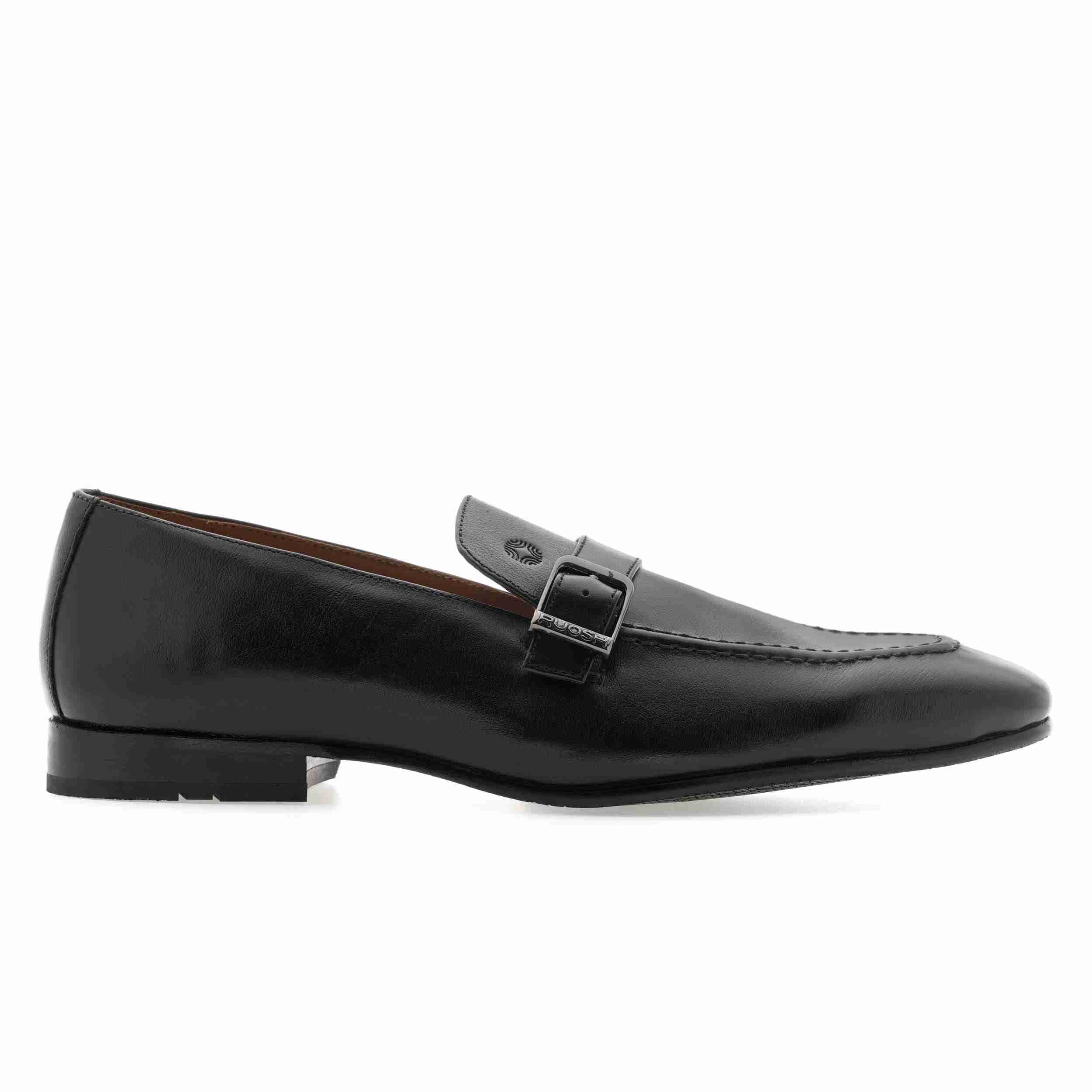 The Dante Black Men Formal Slip-On Ruosh