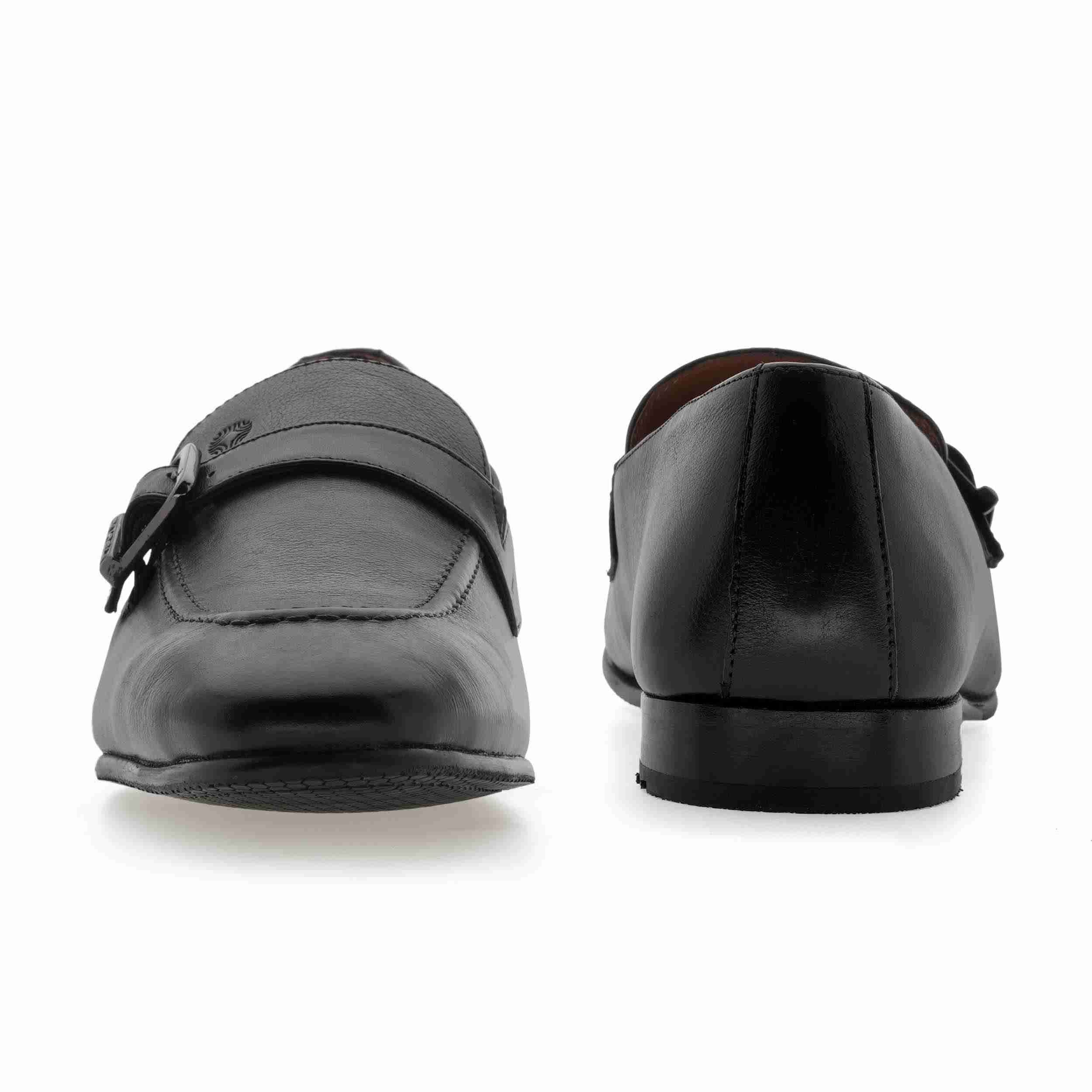 The Dante Black Men Formal Slip-On Ruosh