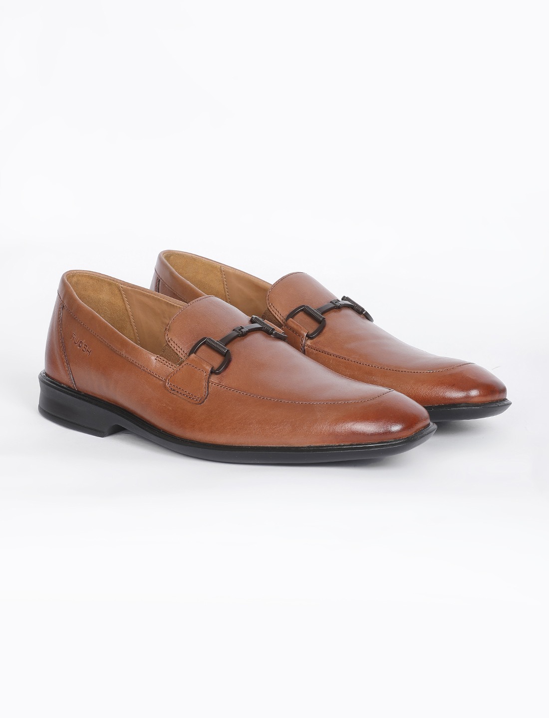 The Meson Dark Tan Men Formal Slip-On Ruosh