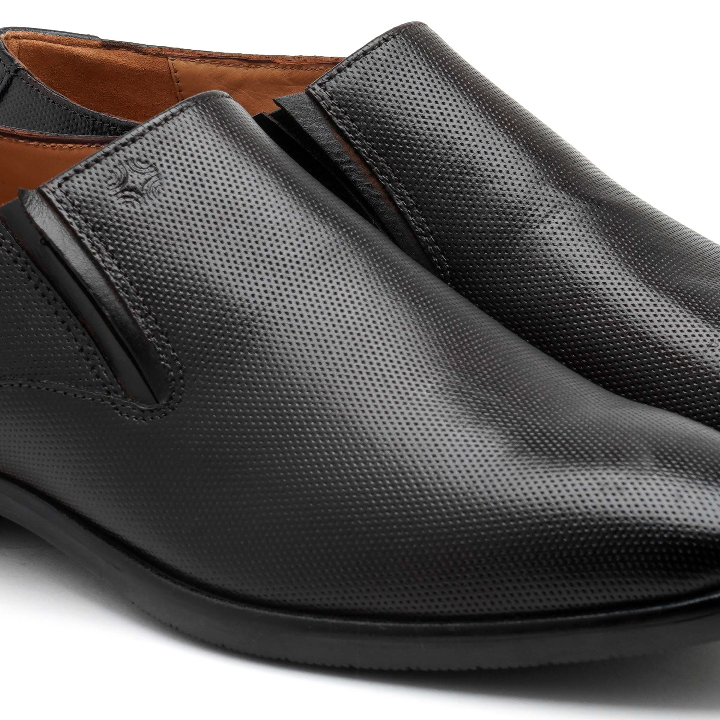 The Newyork Ruosh Men Brown Formal Slip-On