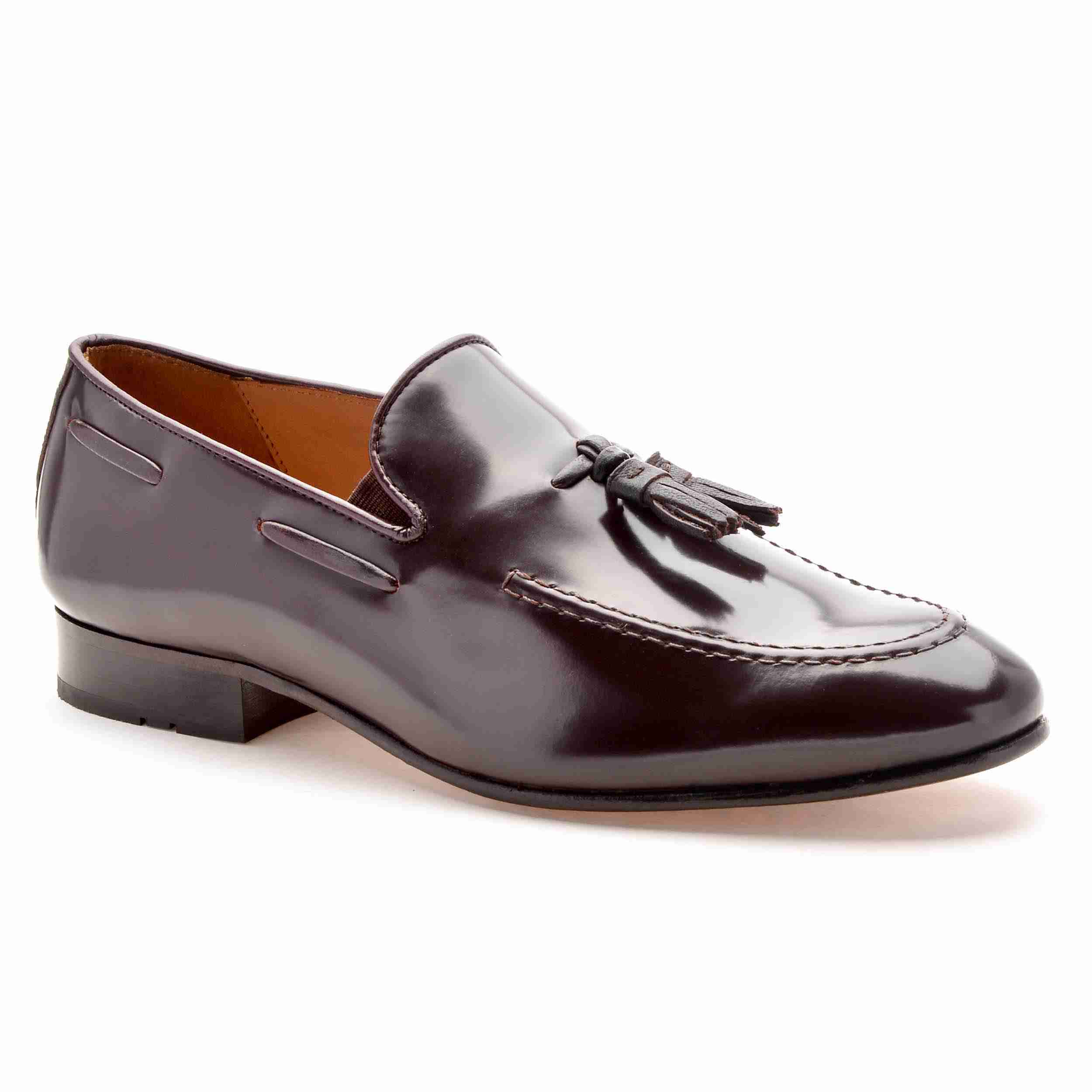 The Tivoli Ruosh Men Red Tasseled Loafer