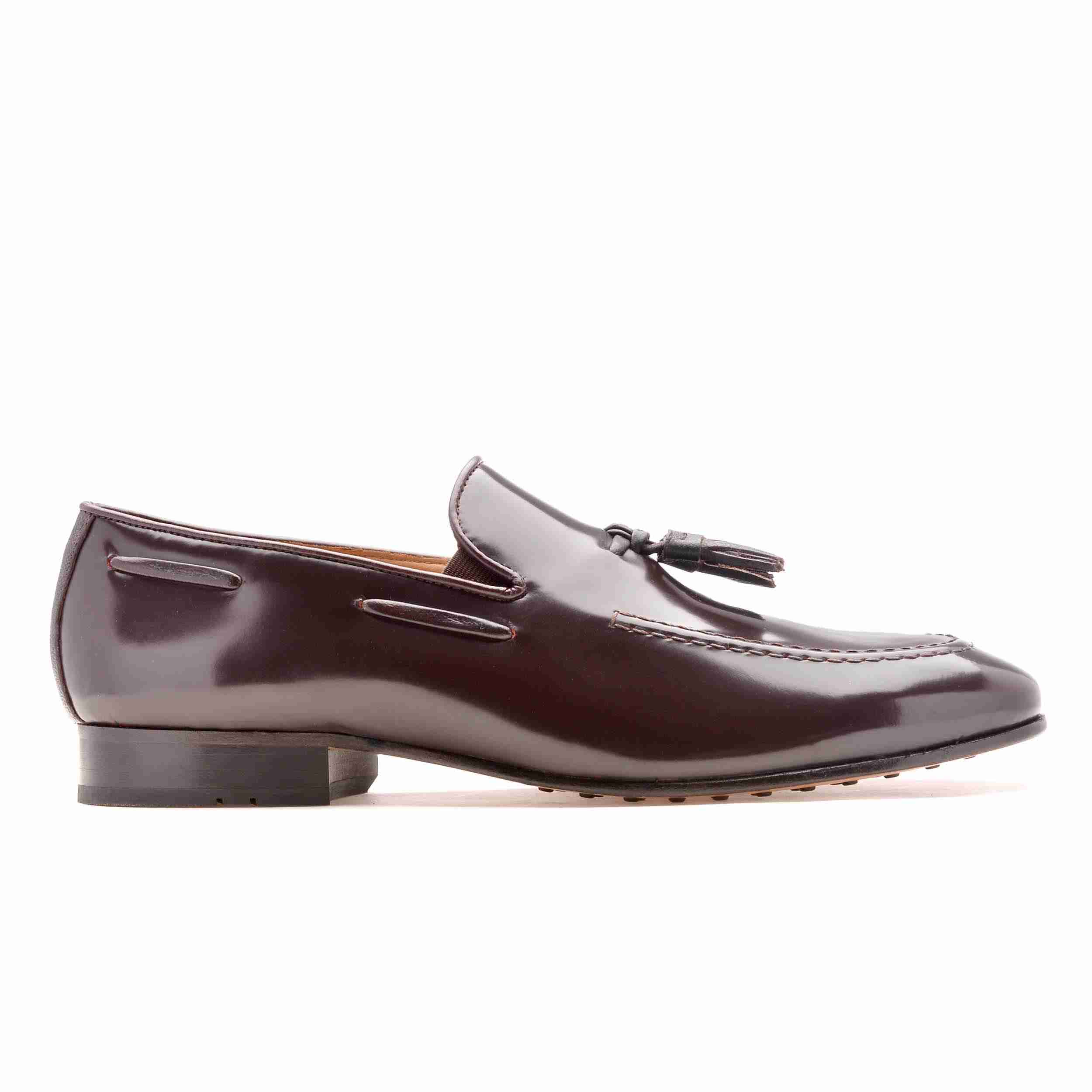The Tivoli Ruosh Men Red Tasseled Loafer
