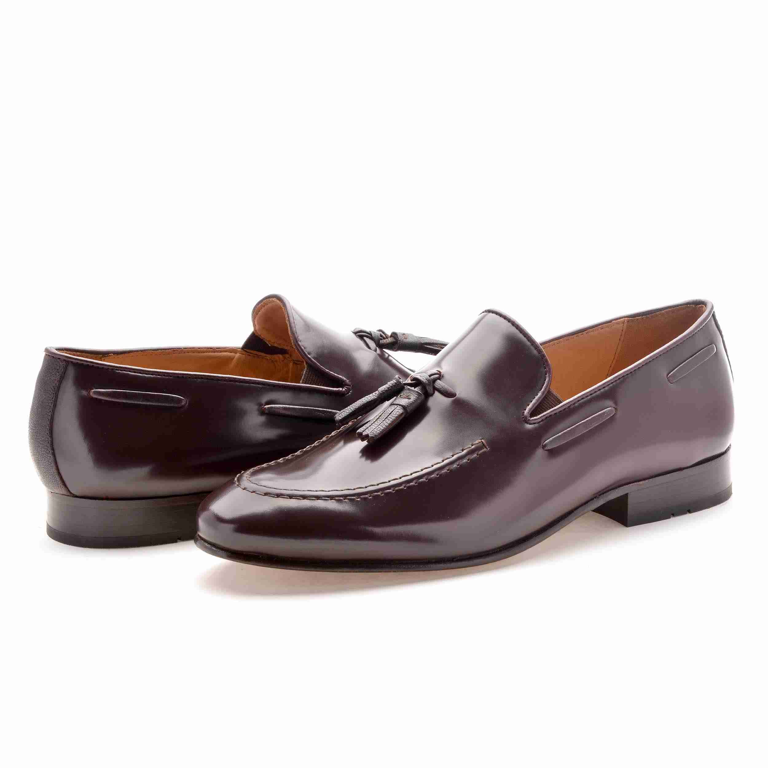 The Tivoli Ruosh Men Red Tasseled Loafer