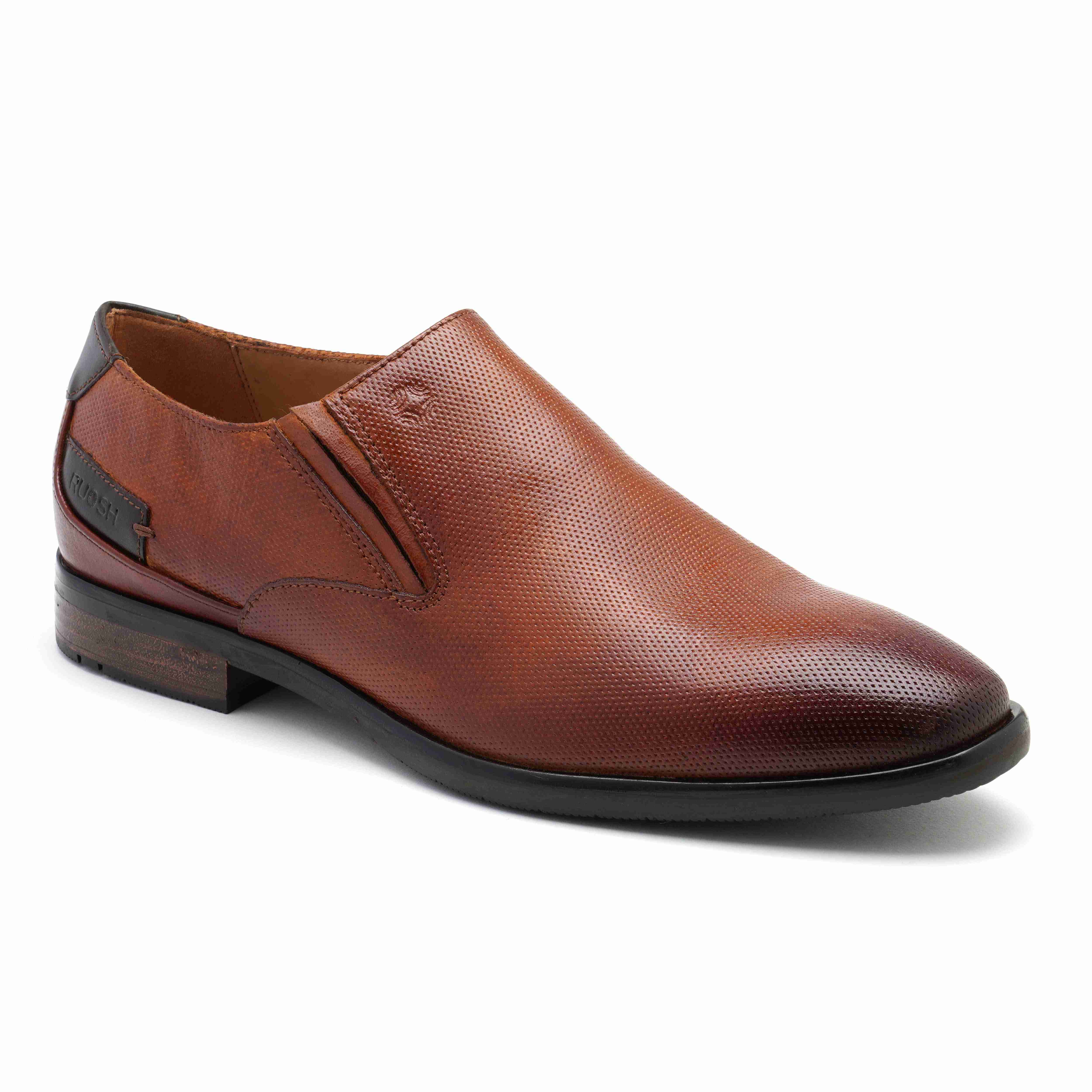 The Newyork Ruosh Men Tan Formal Slip-On