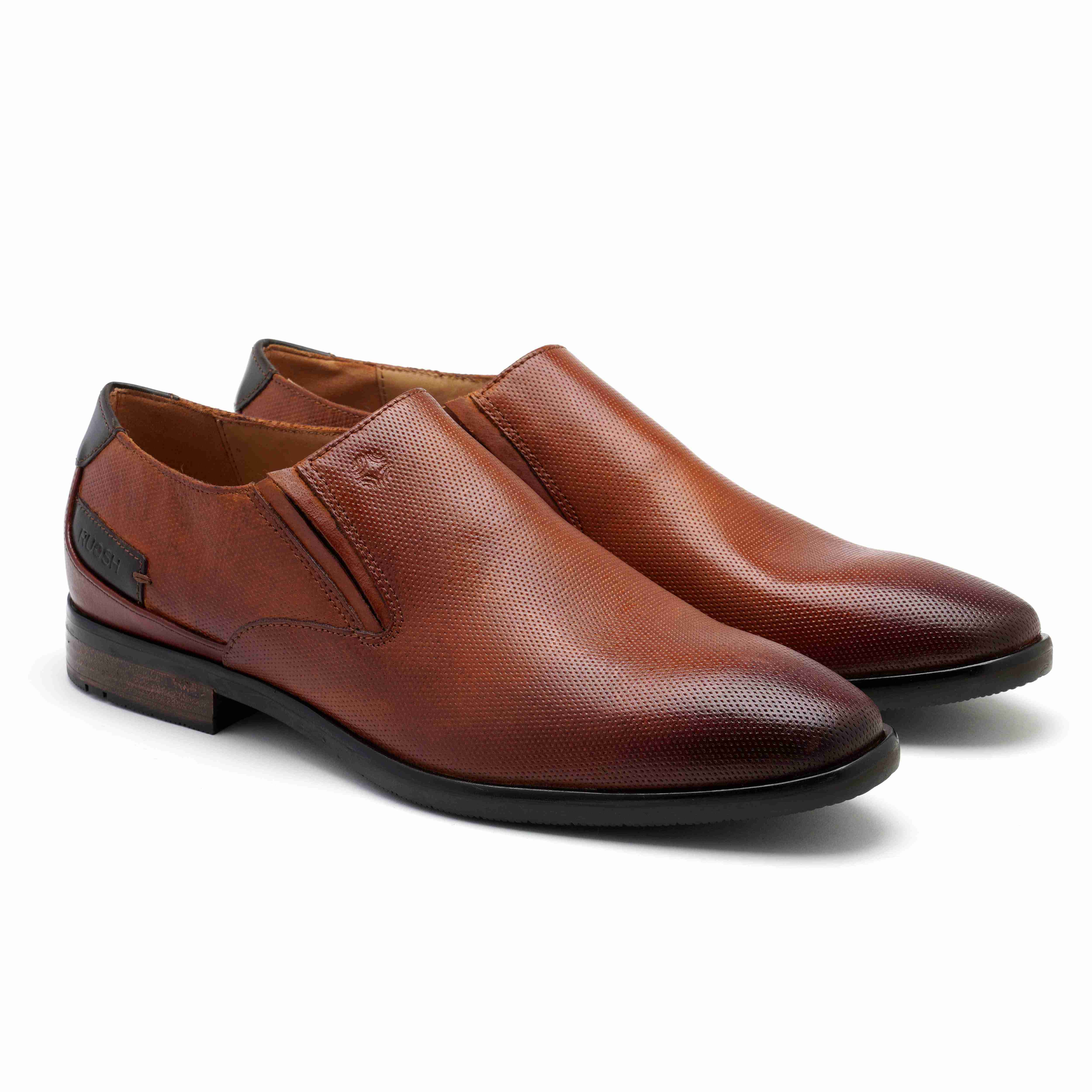 The Newyork Ruosh Men Tan Formal Slip-On