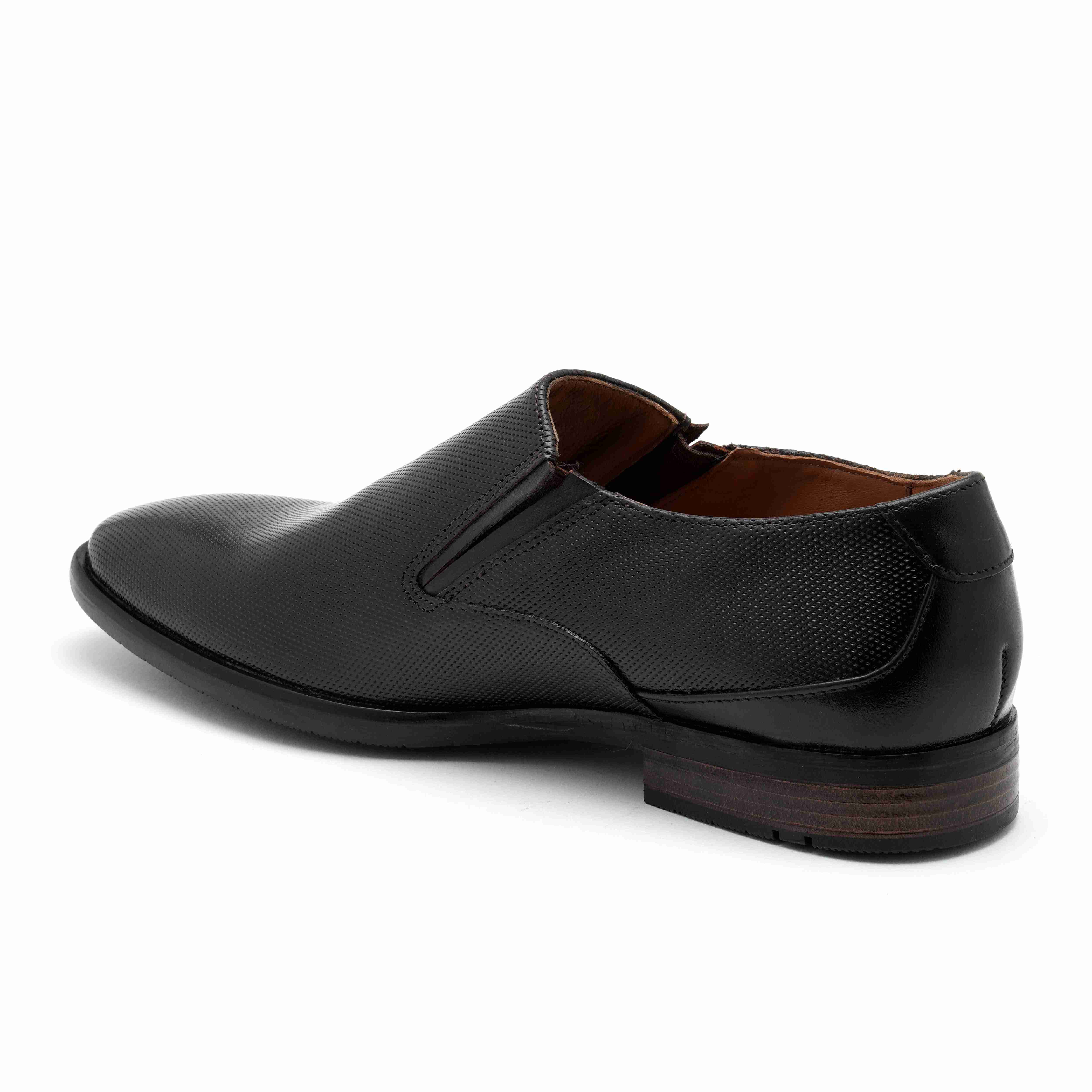 The Newyork Ruosh Men Brown Formal Slip-On