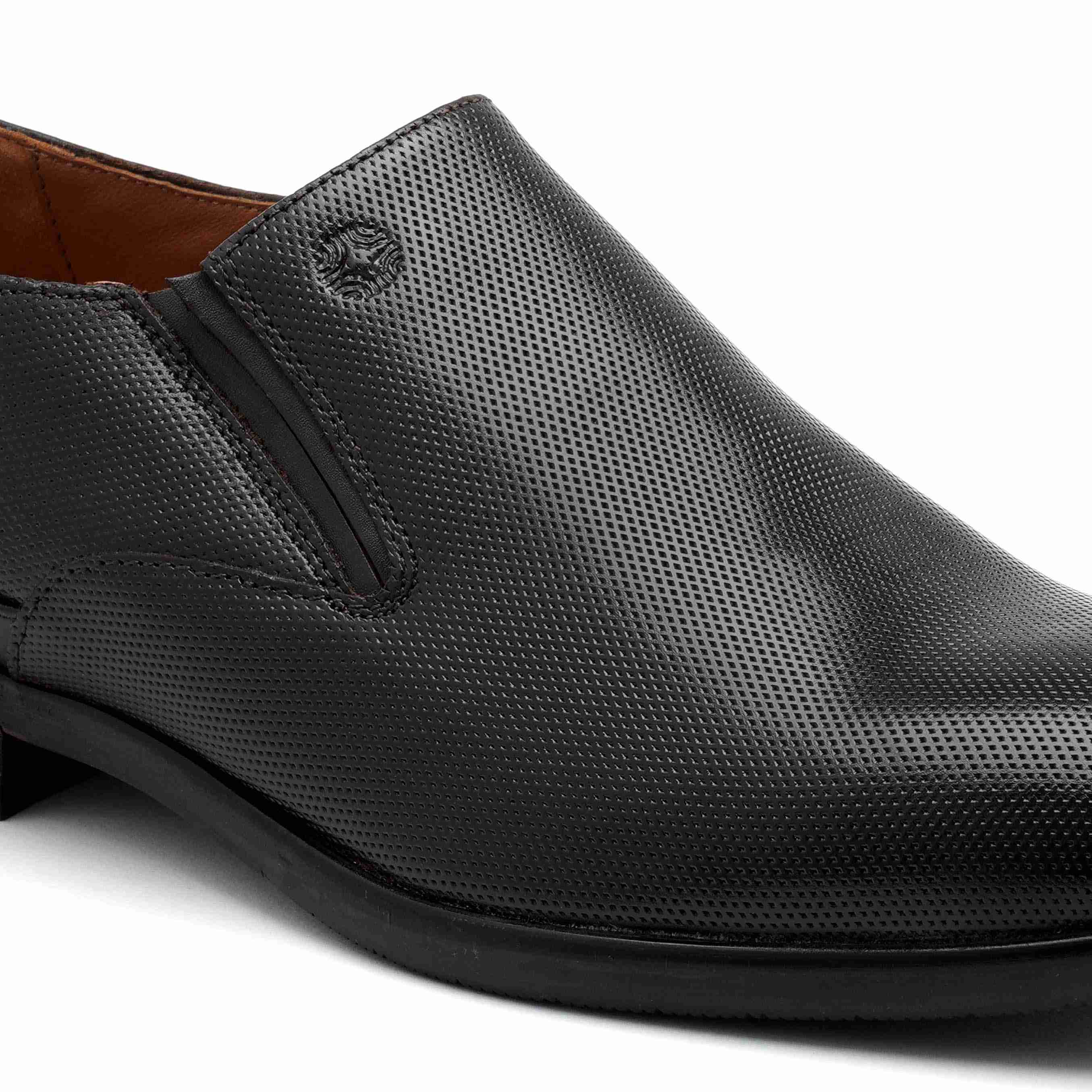 The Newyork Ruosh Men Brown Formal Slip-On