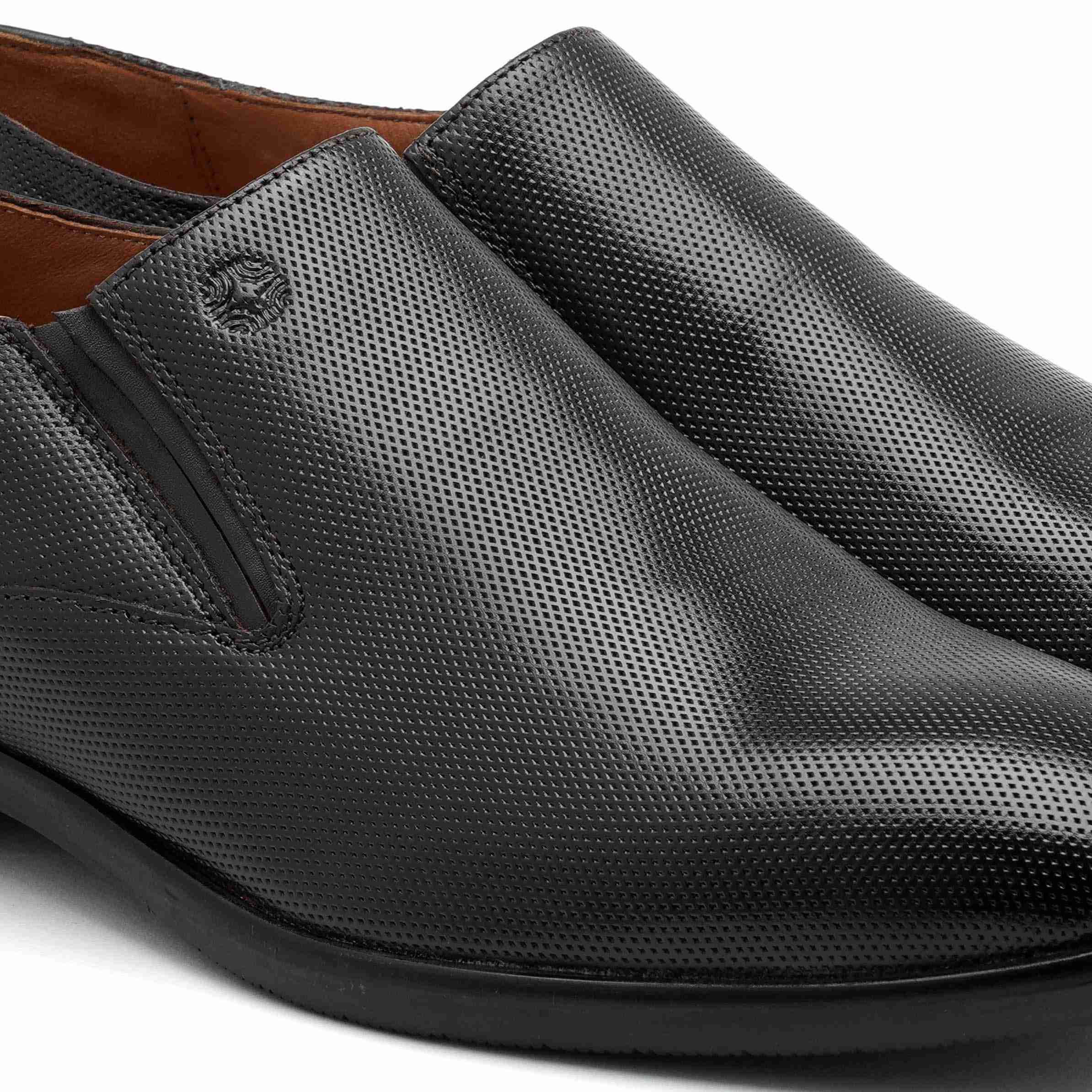 The Newyork Ruosh Men Brown Formal Slip-On