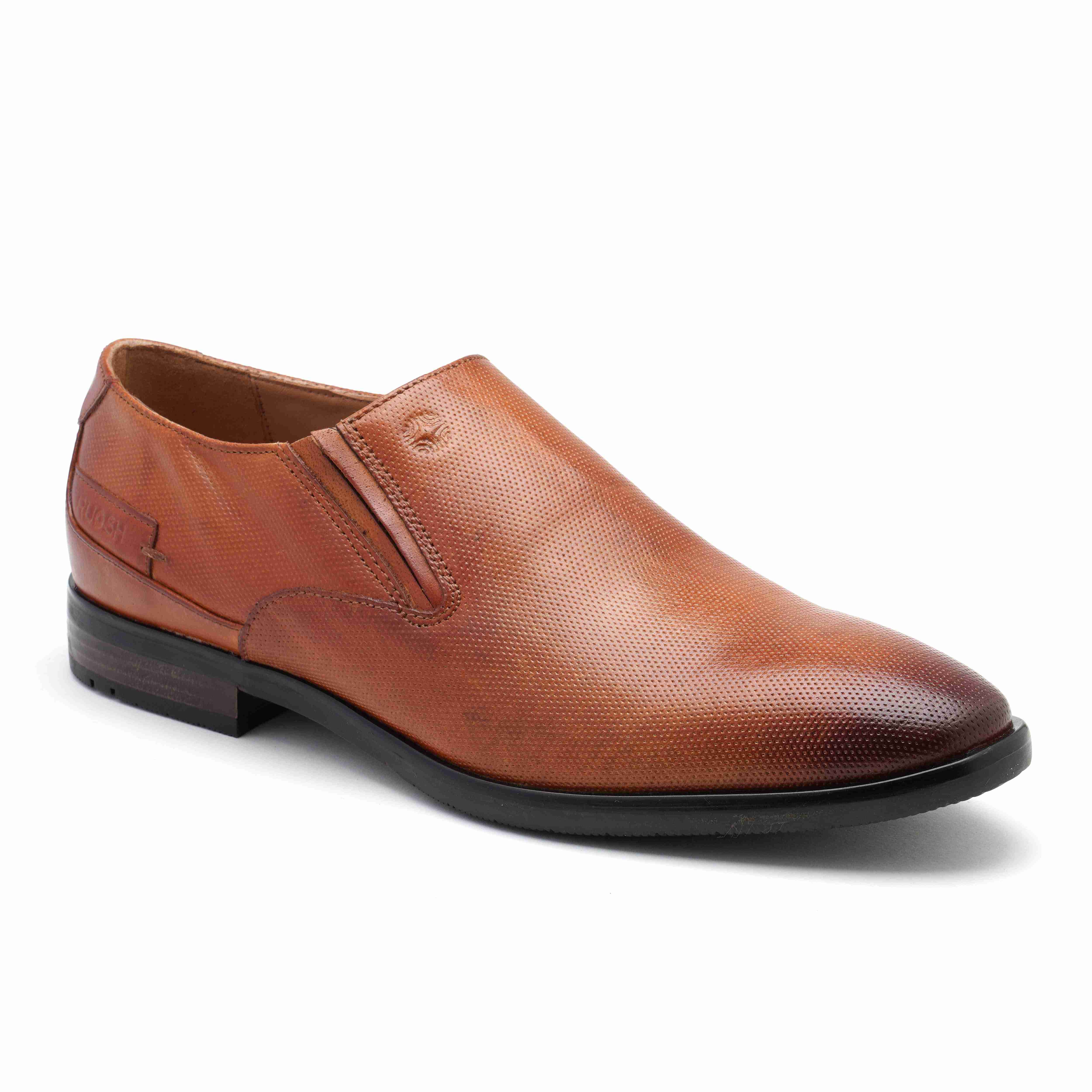 The Newyork Ruosh Men Tan Formal Slip-On