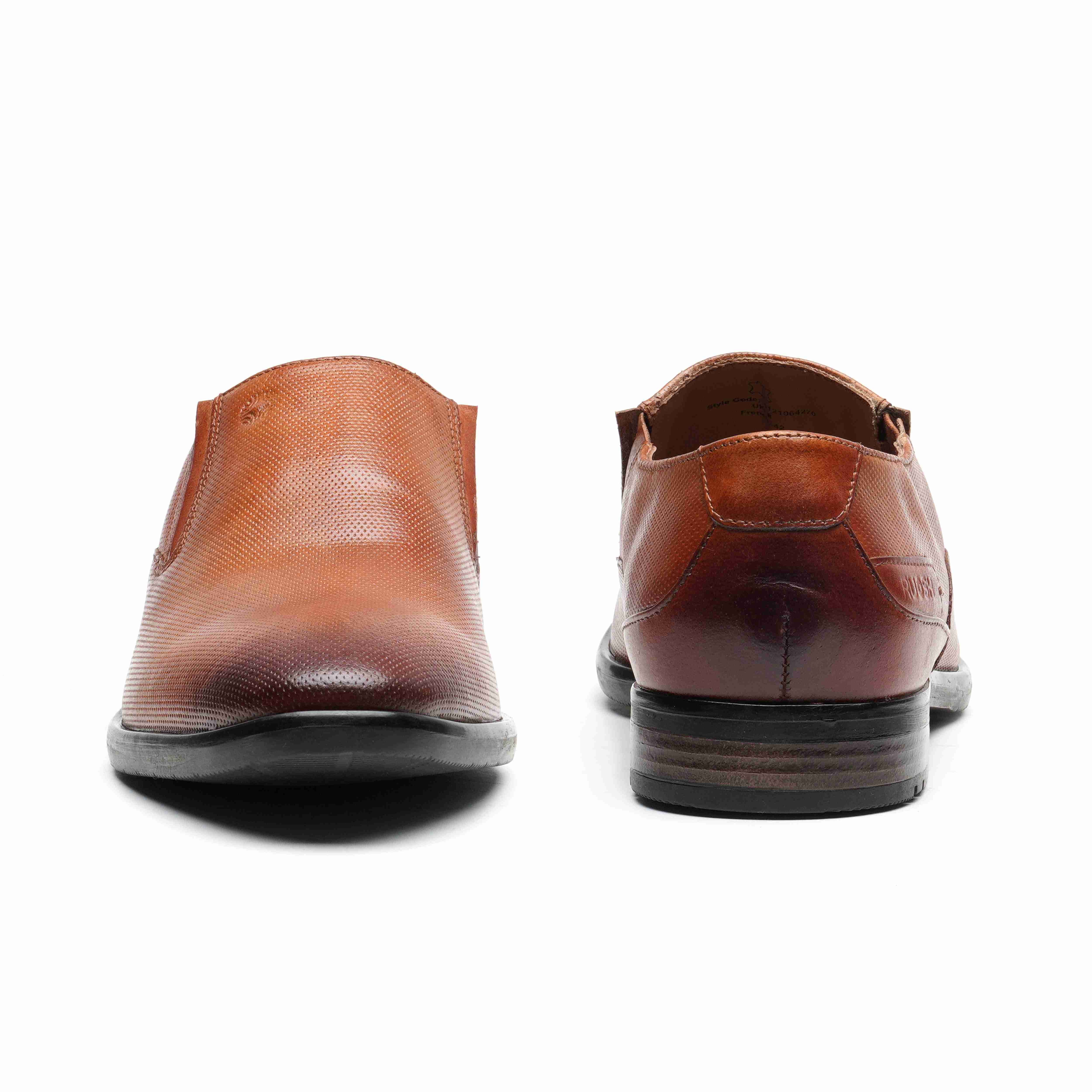 The Newyork Ruosh Men Tan Formal Slip-On