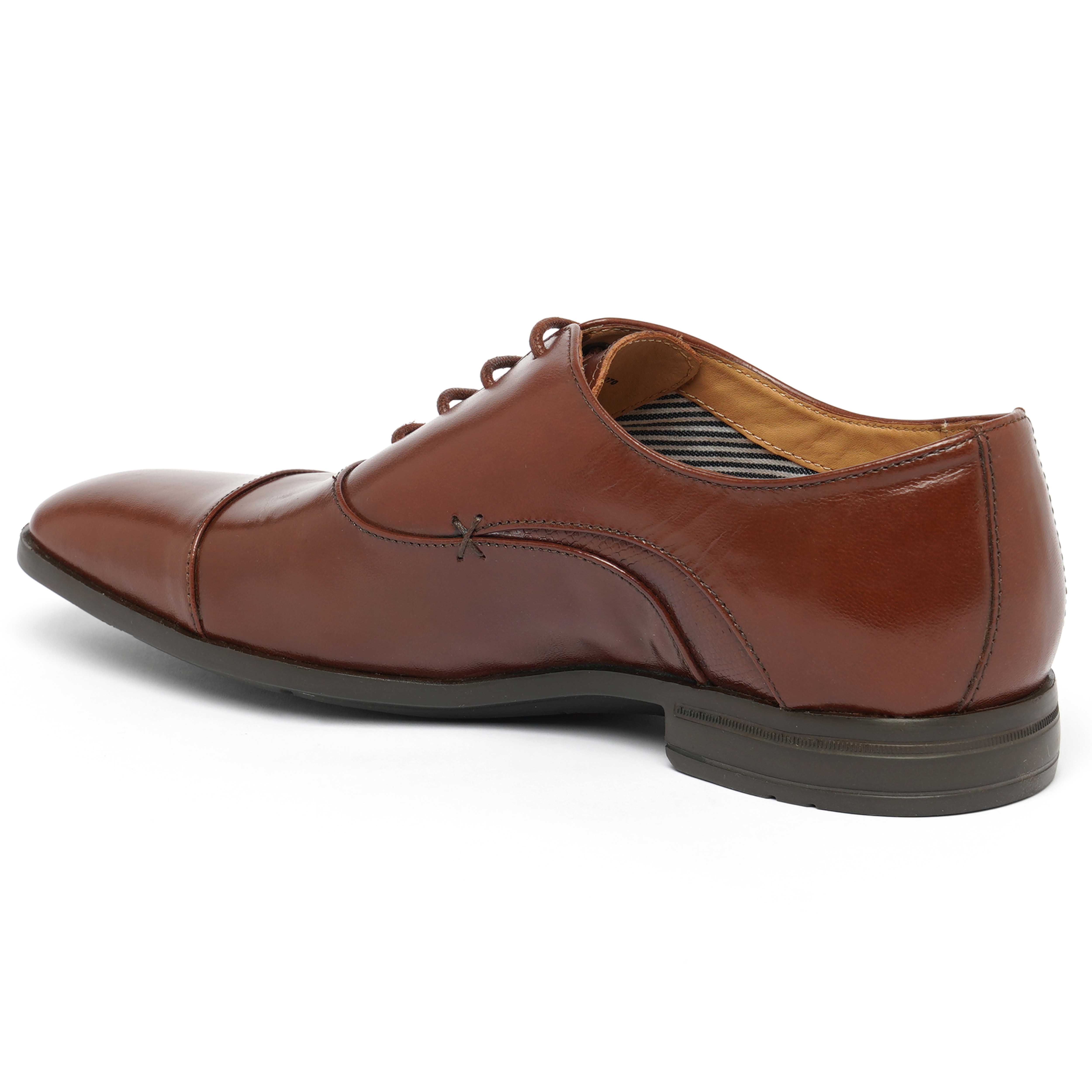 The Cameroon Ruosh Men Tan Formal Lace-Up