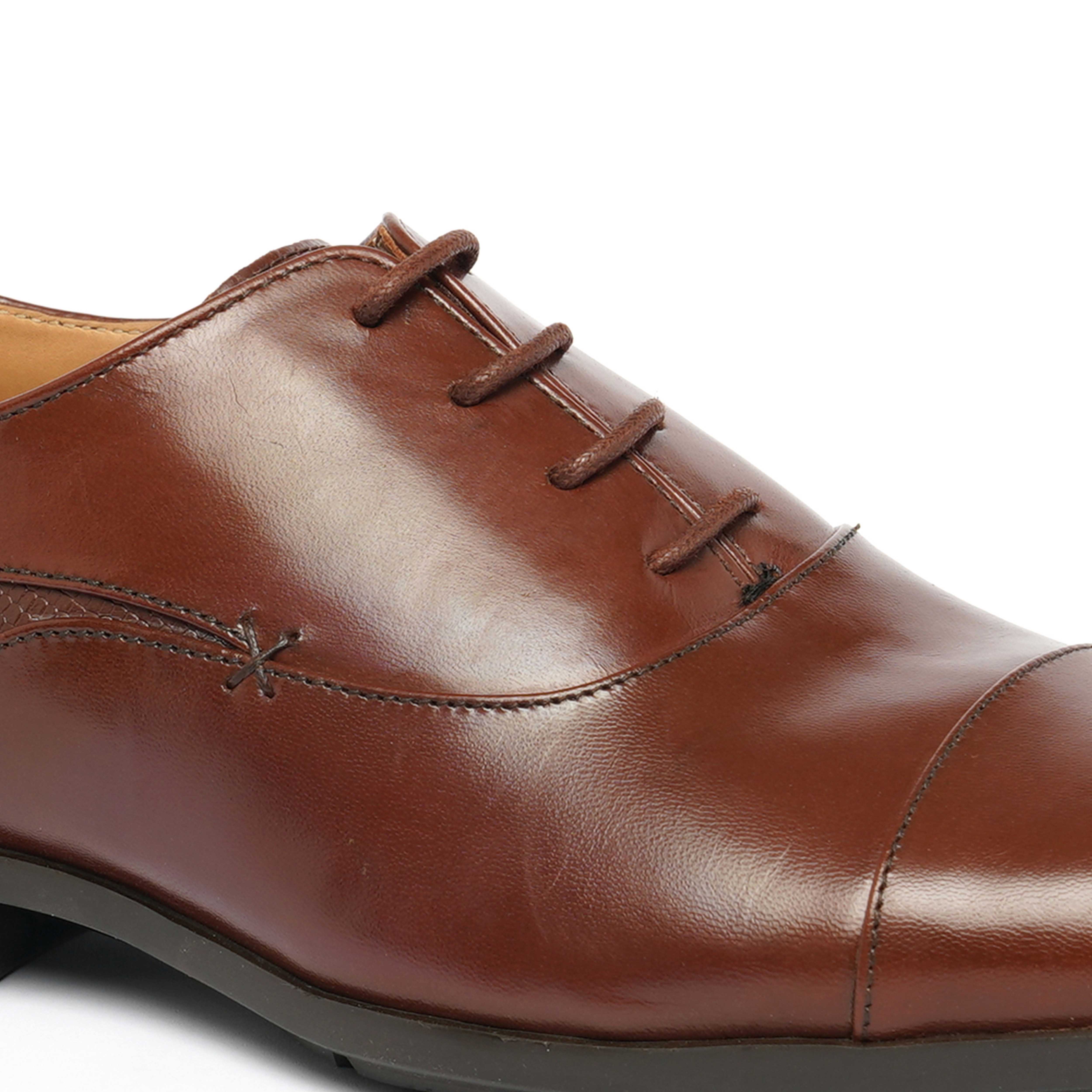 The Cameroon Ruosh Men Tan Formal Lace-Up