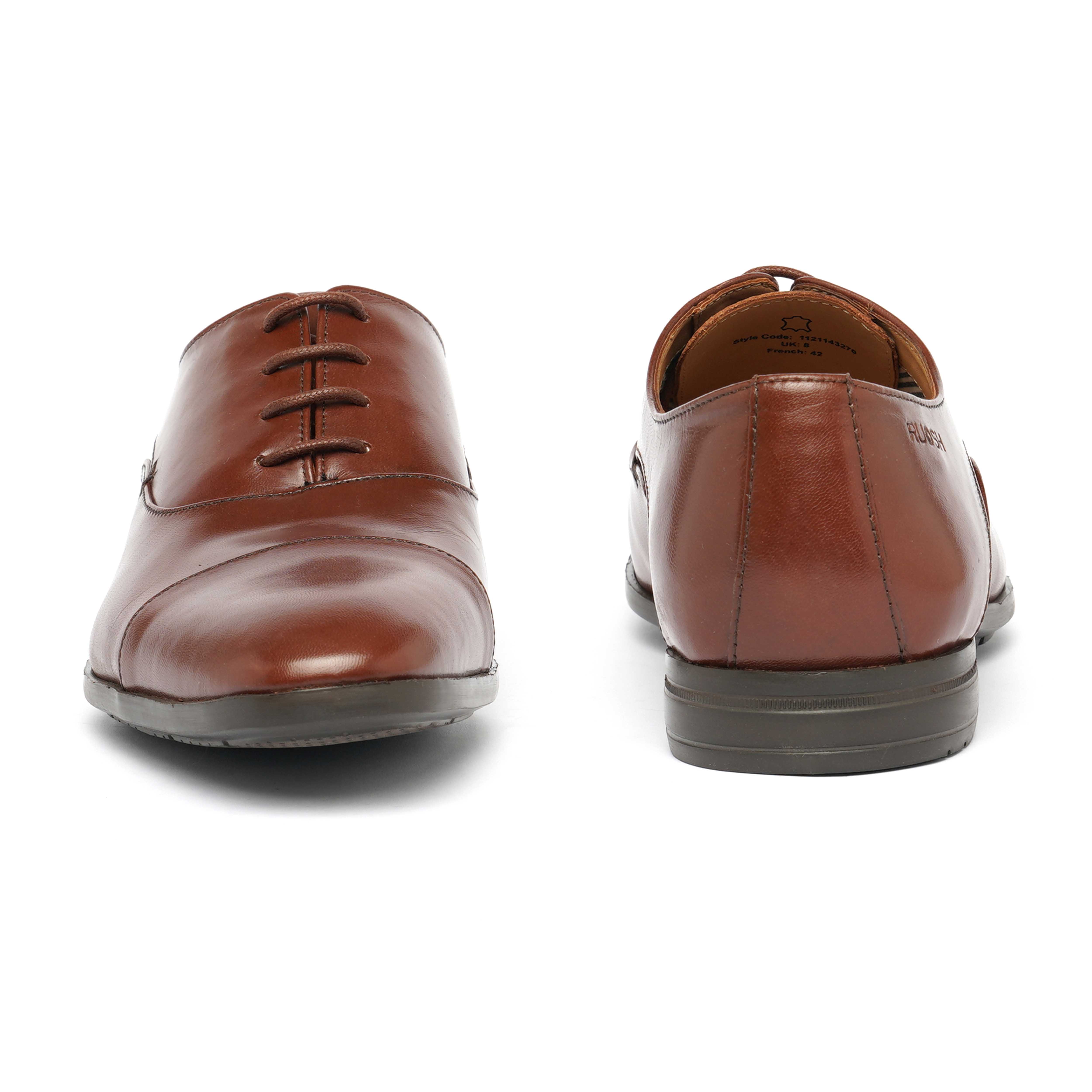 The Cameroon Ruosh Men Tan Formal Lace-Up