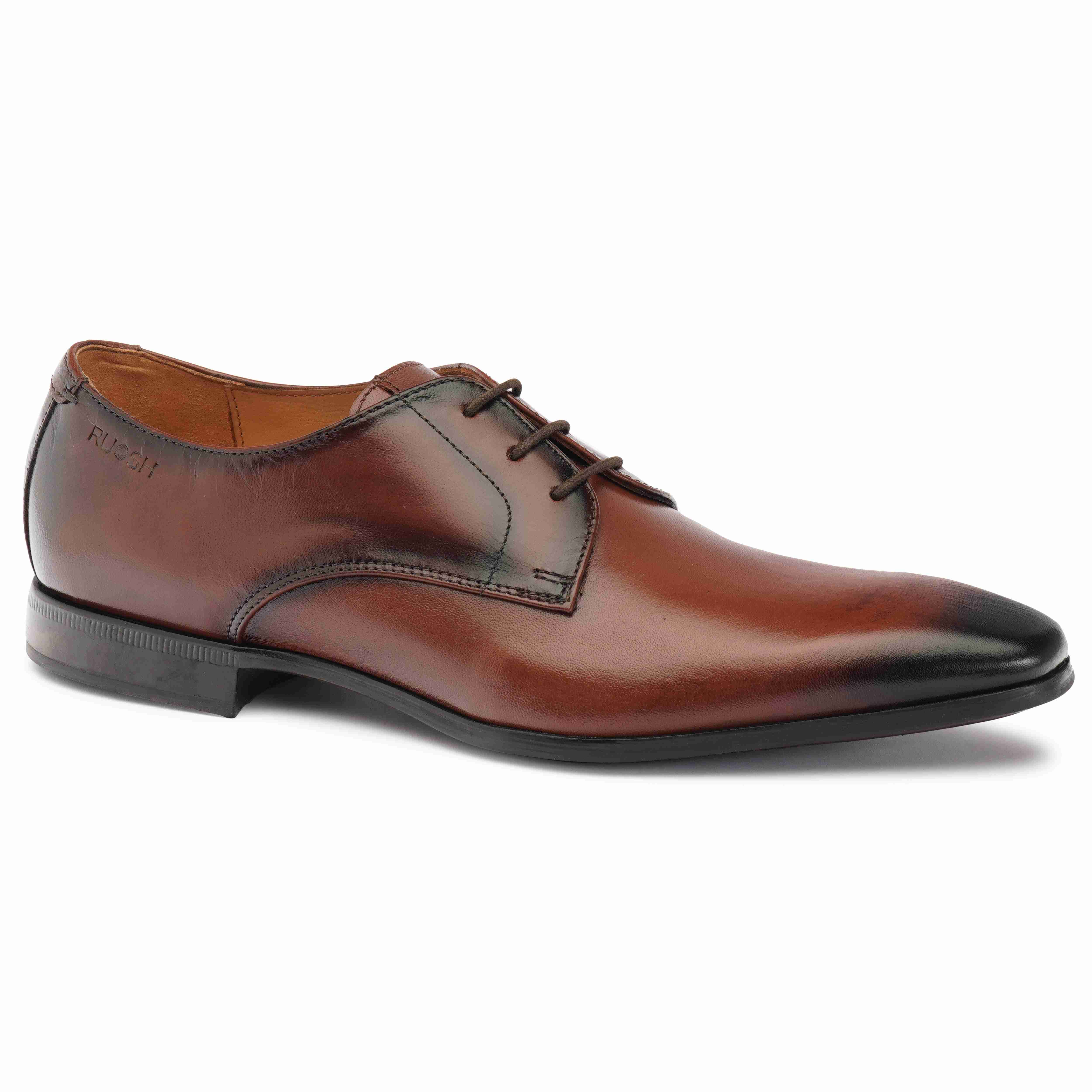 The King Ruosh Men Tan Formal Lace-Up