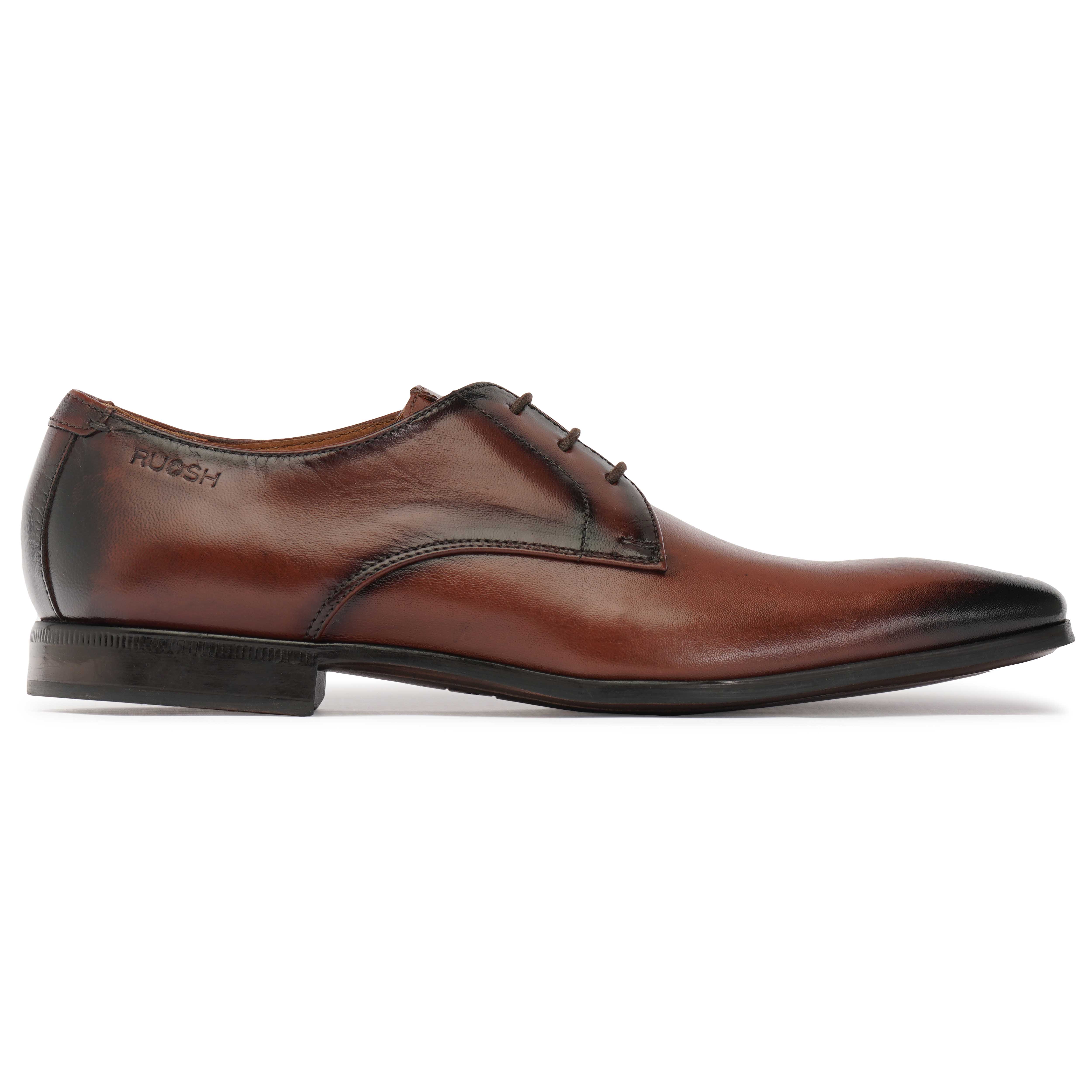 The King Ruosh Men Tan Formal Lace-Up