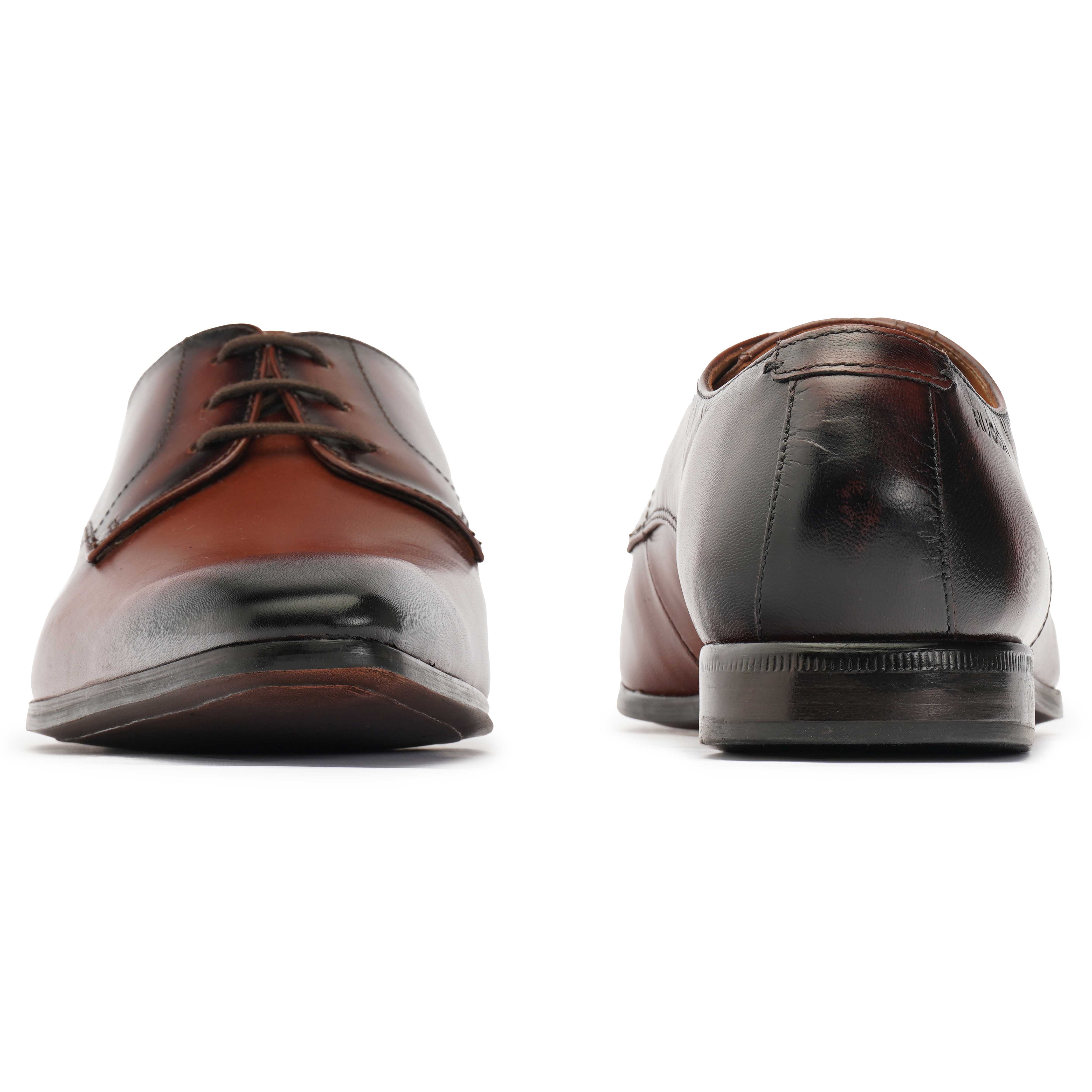 The King Ruosh Men Tan Formal Lace-Up