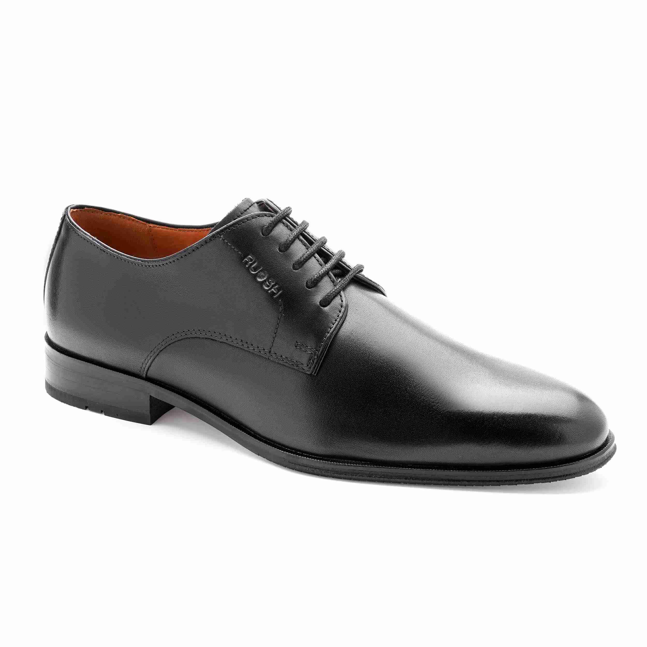 The Zack Black Men Plain-Toe Derby Ruosh