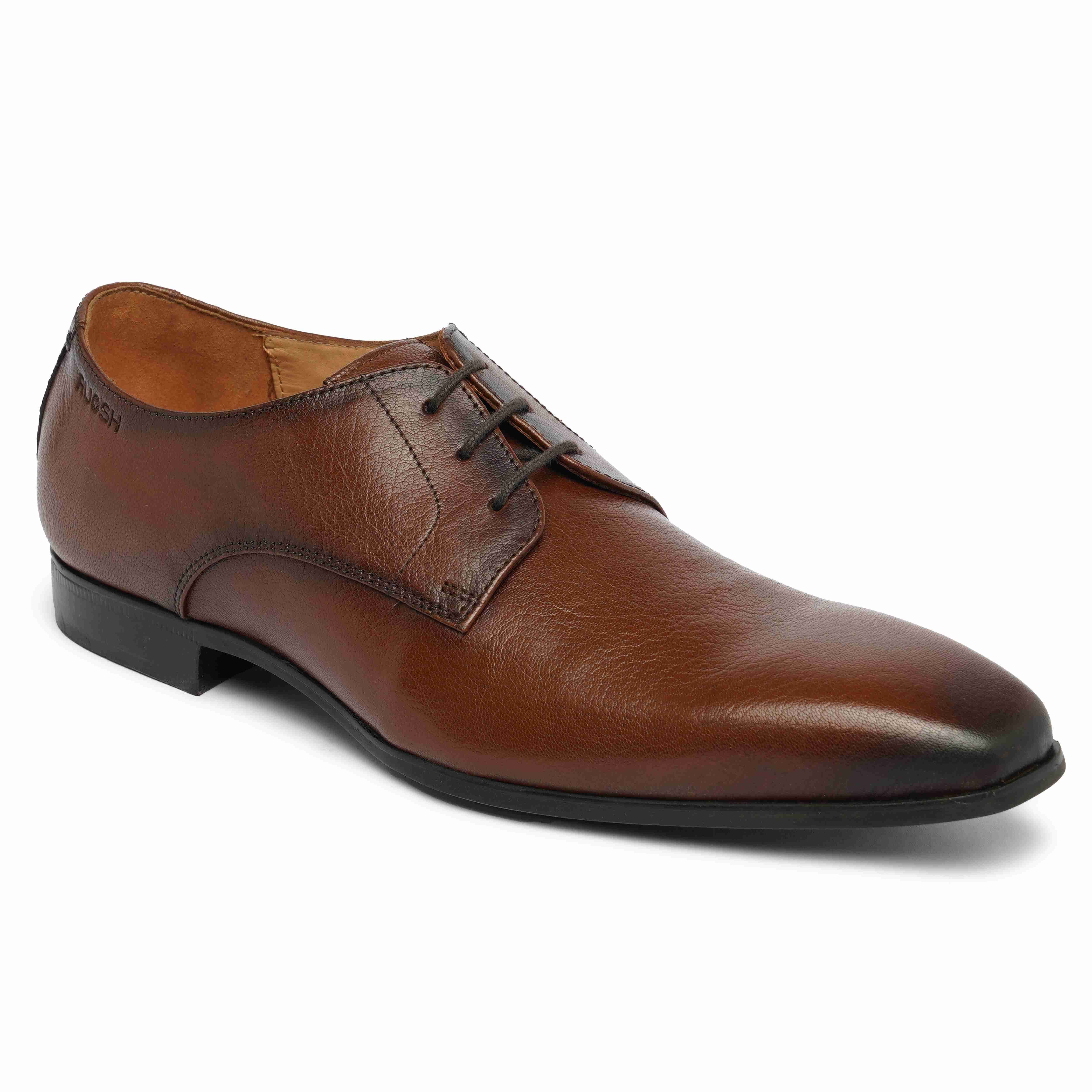 The King Ruosh Men Brown Formal Lace-Up