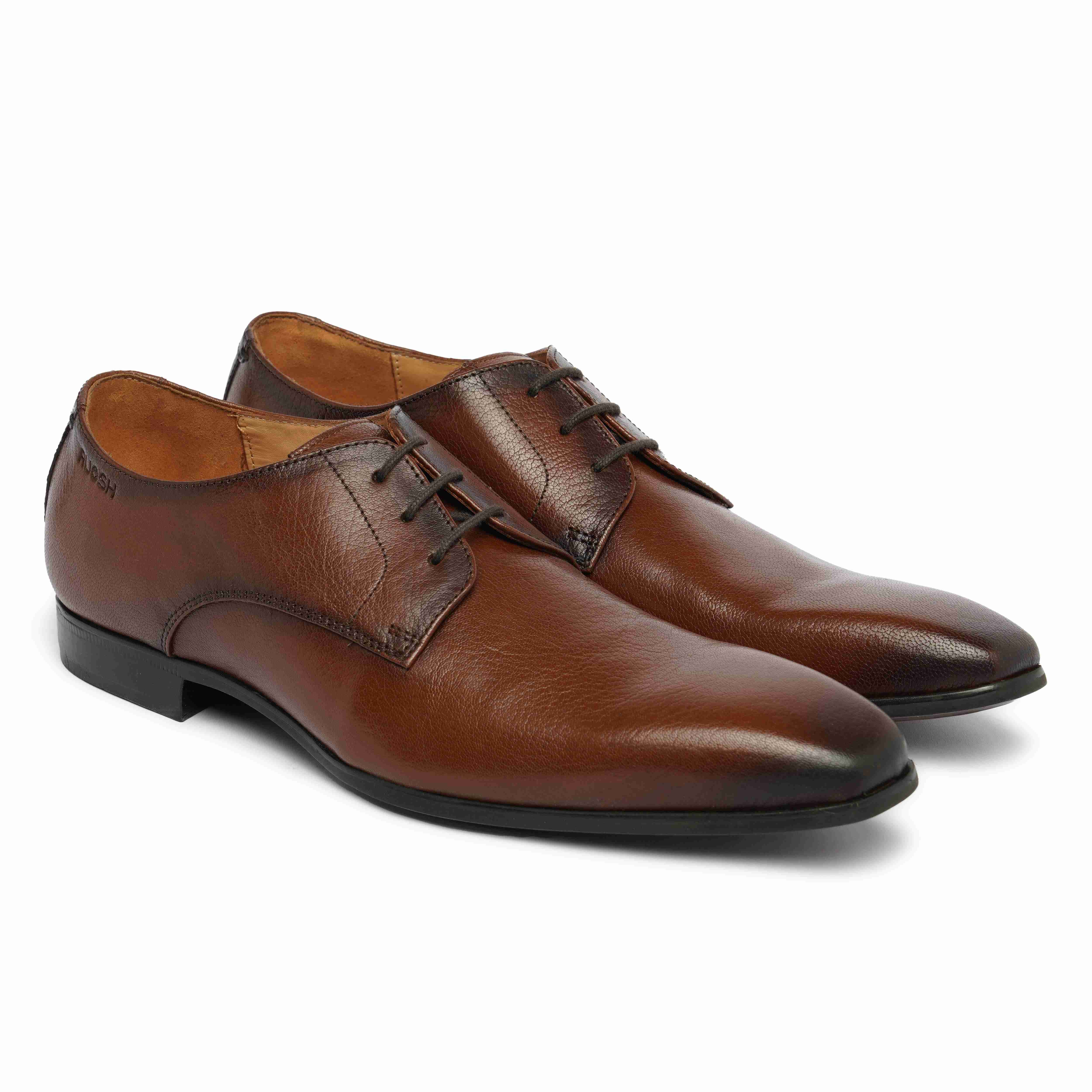 The King Ruosh Men Brown Formal Lace-Up