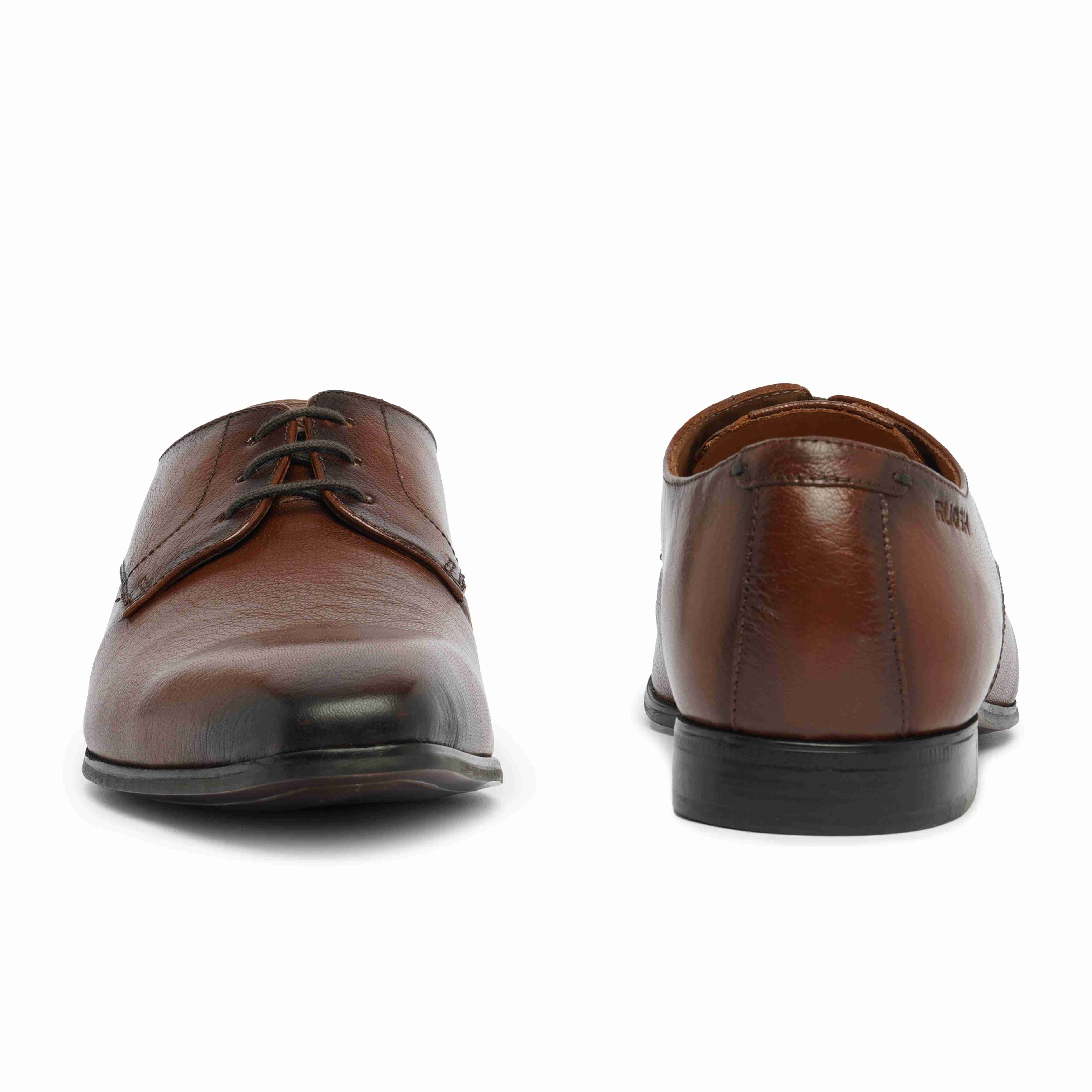 The King Ruosh Men Brown Formal Lace-Up