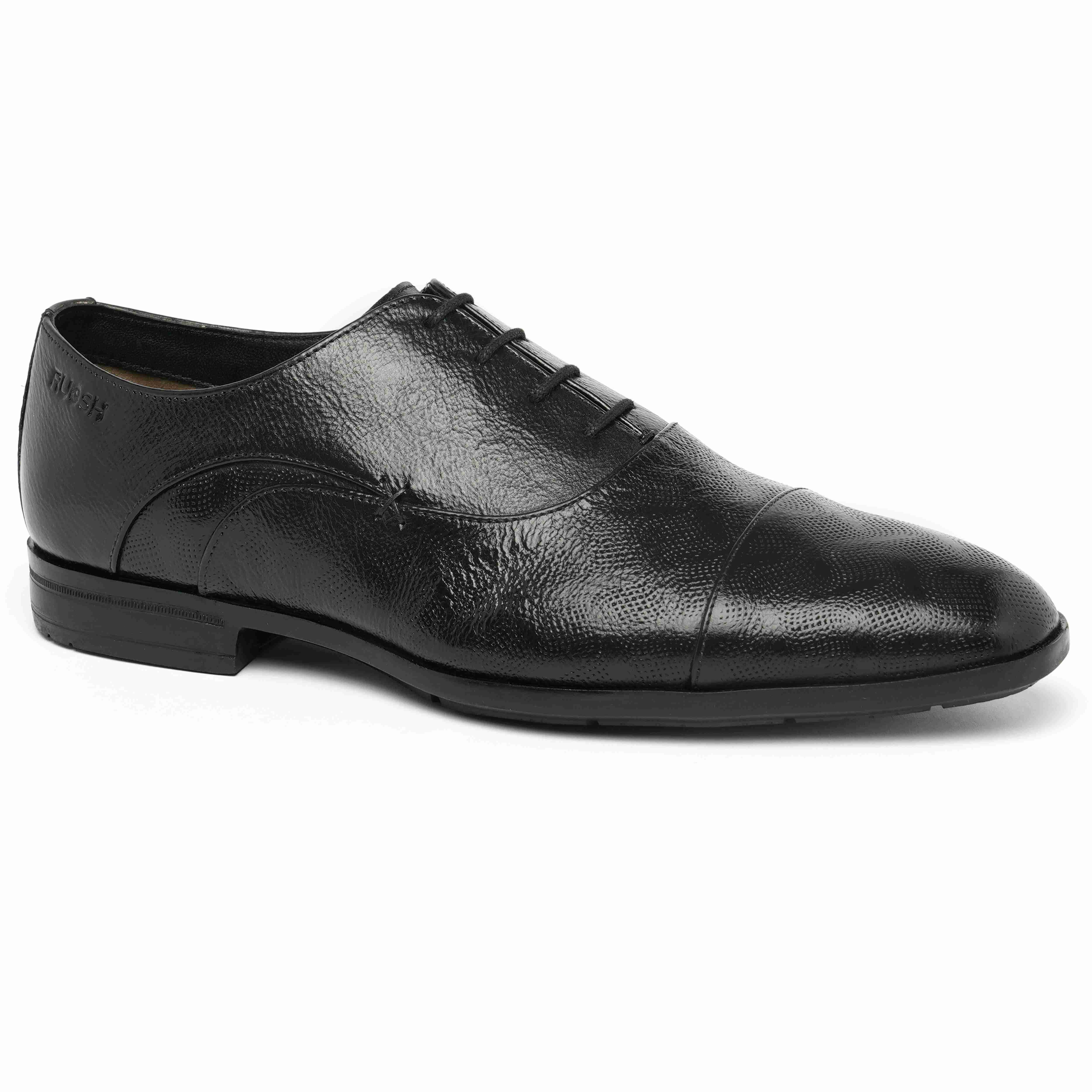 The Cameroon Ruosh Men Black Formal Lace-Up