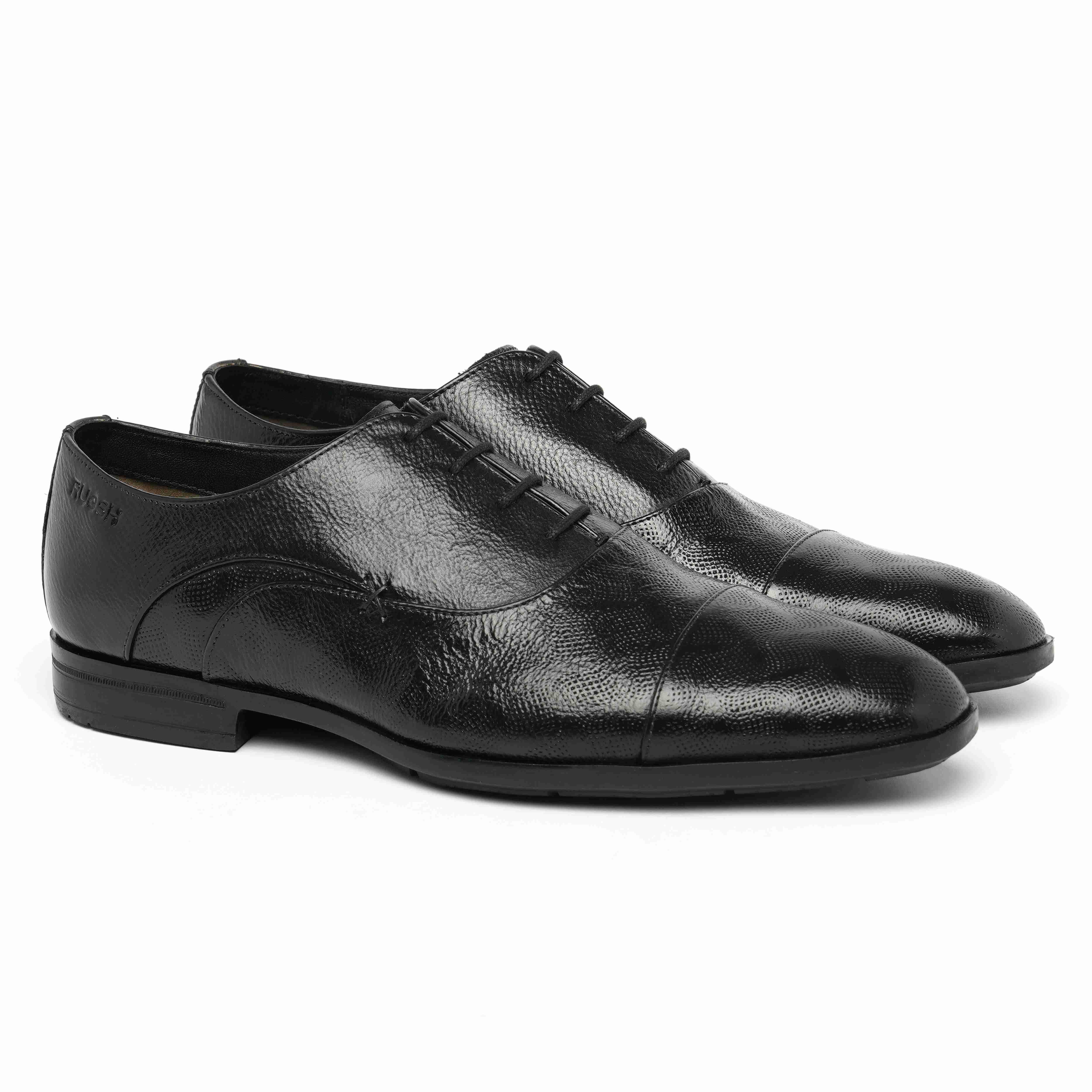 The Cameroon Ruosh Men Black Formal Lace-Up
