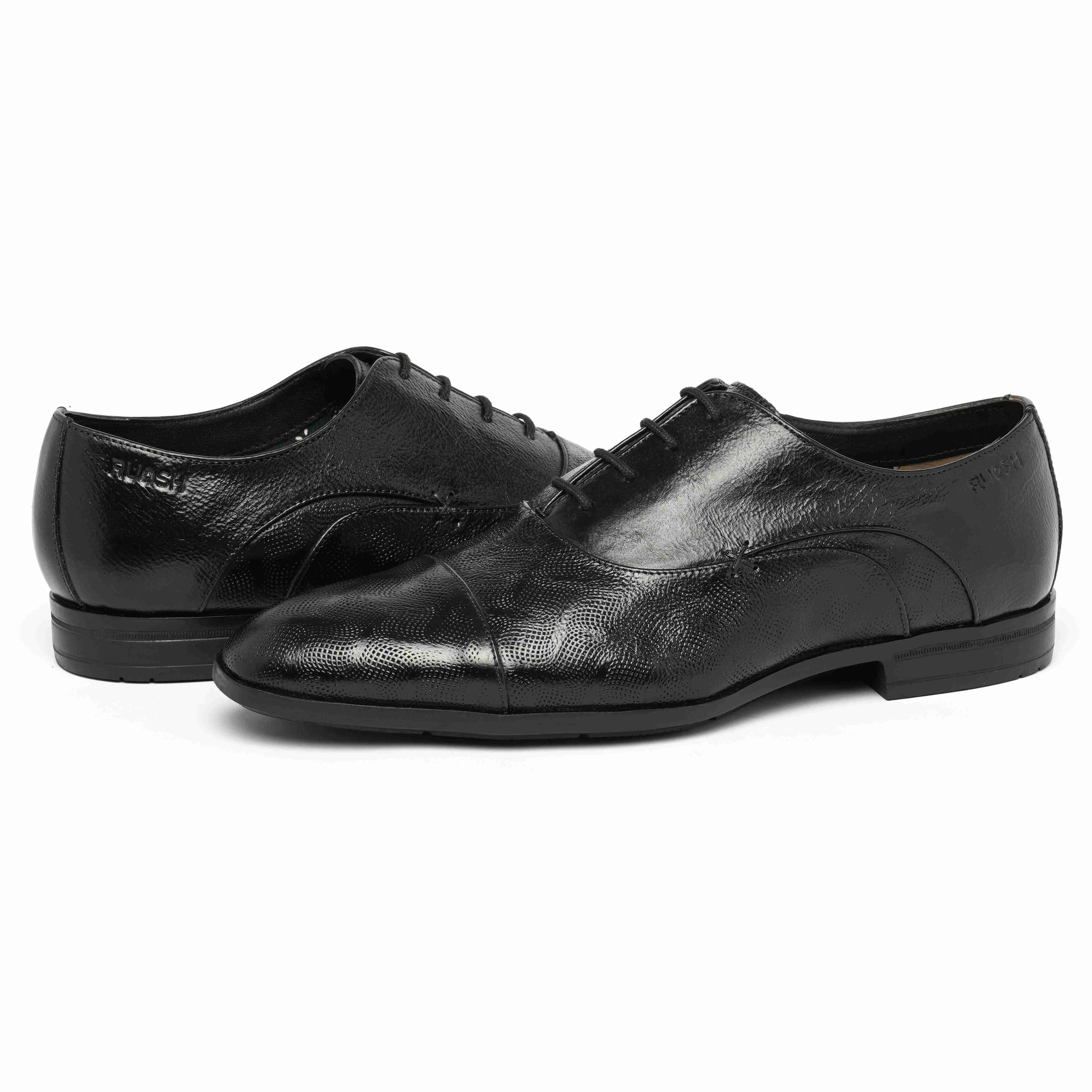 The Cameroon Ruosh Men Black Formal Lace-Up
