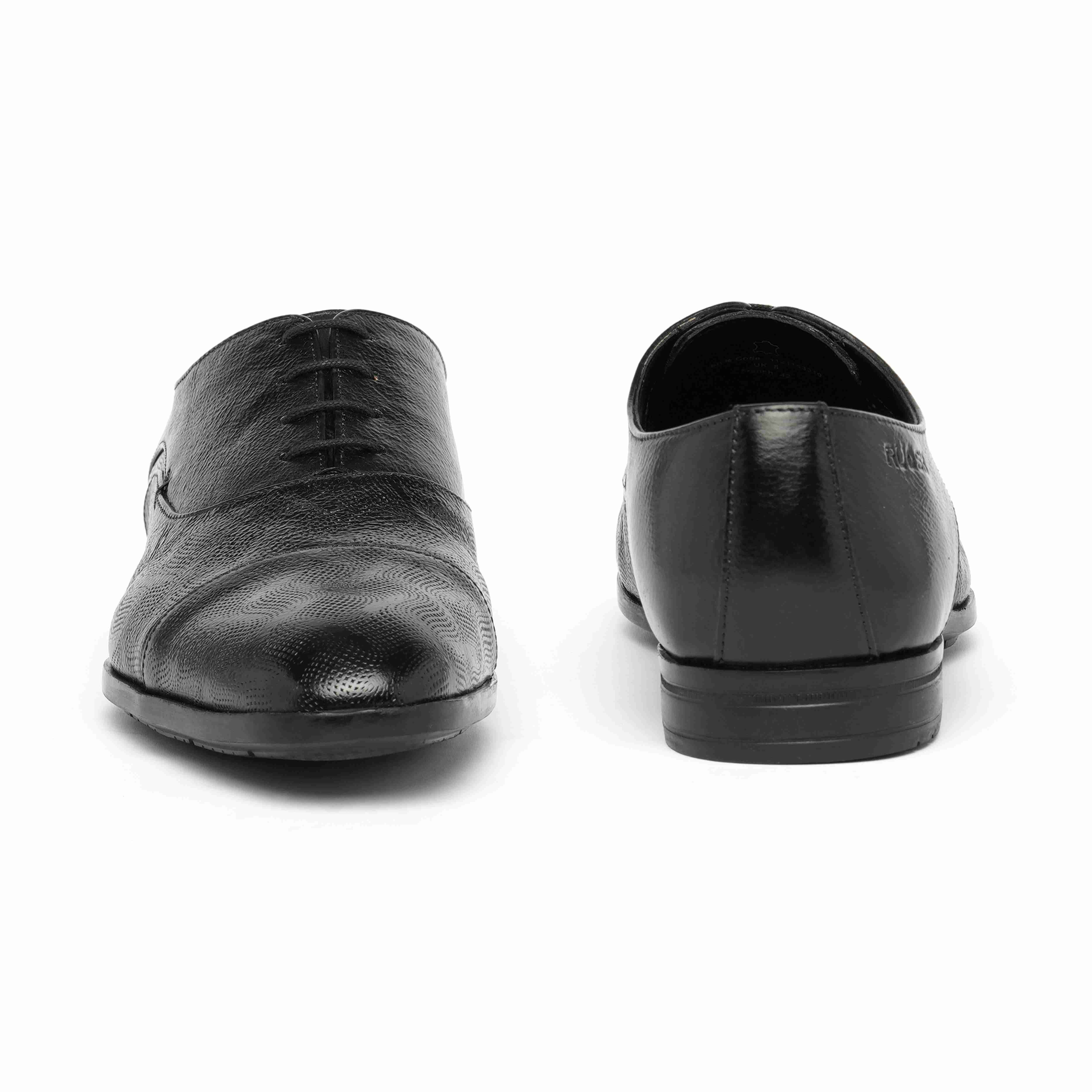 The Cameroon Ruosh Men Black Formal Lace-Up