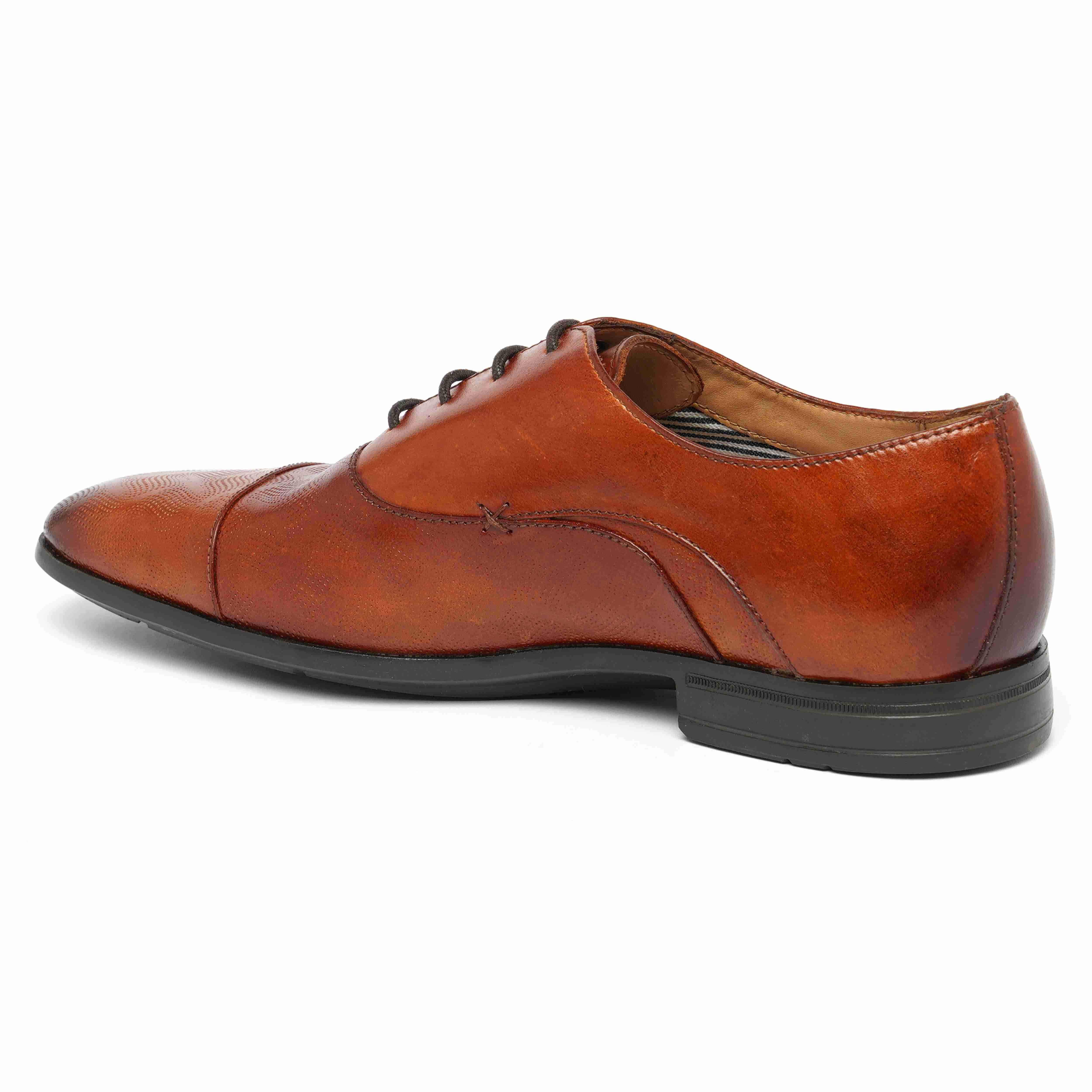 The Cameroon Ruosh Men Tan Formal Lace-Up