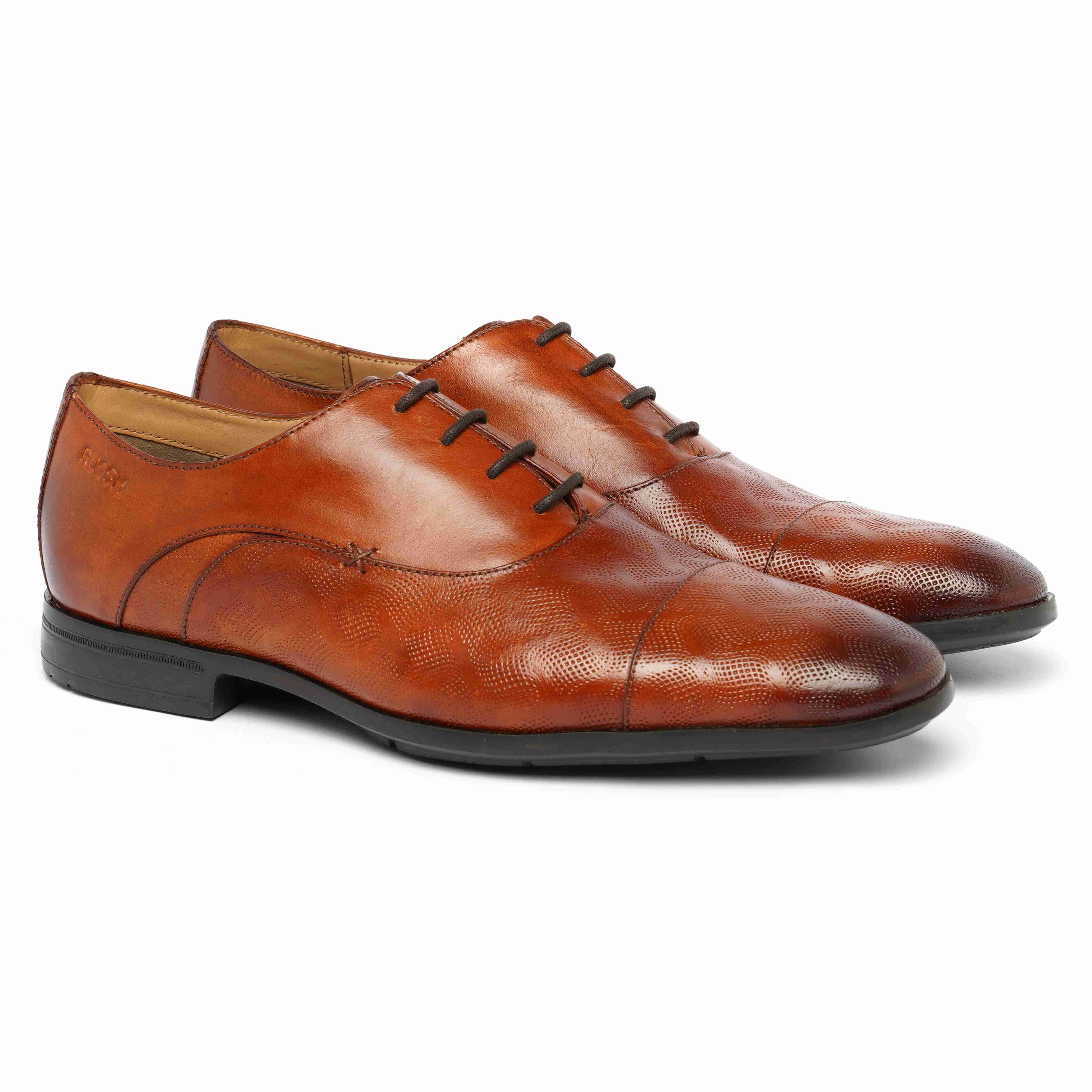 The Cameroon Ruosh Men Tan Formal Lace-Up