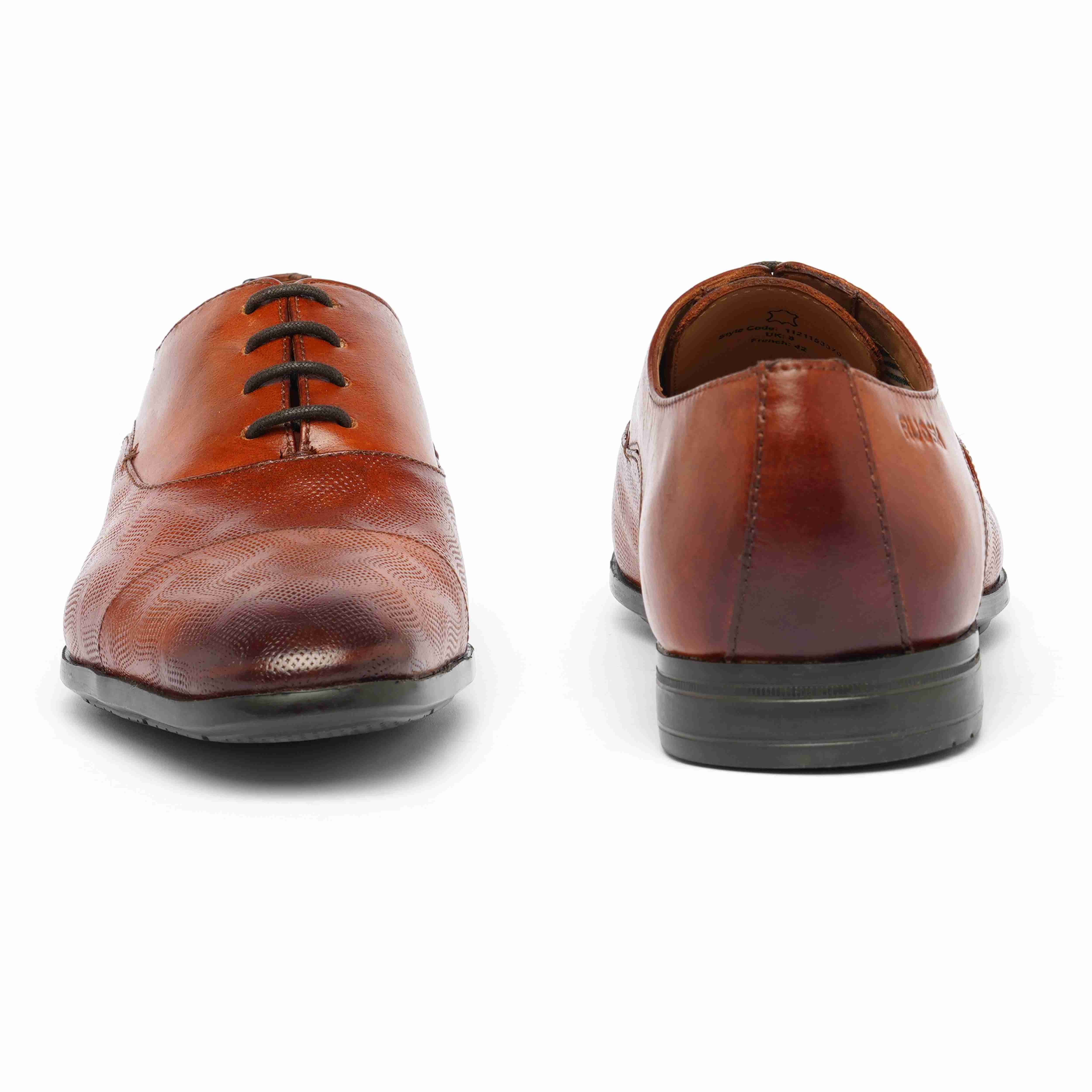 The Cameroon Ruosh Men Tan Formal Lace-Up