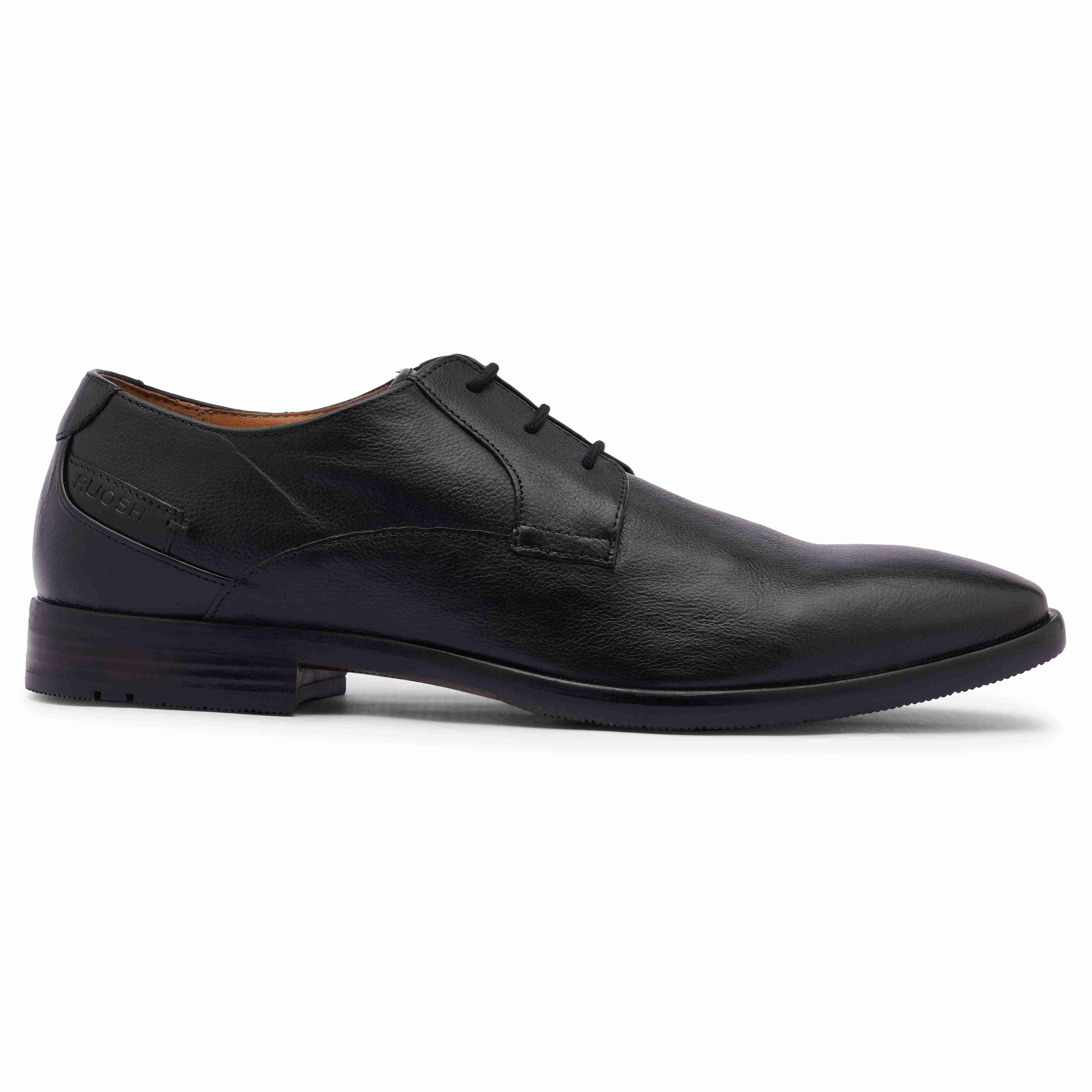 The Newyork Ruosh Men Black Formal Lace-Up