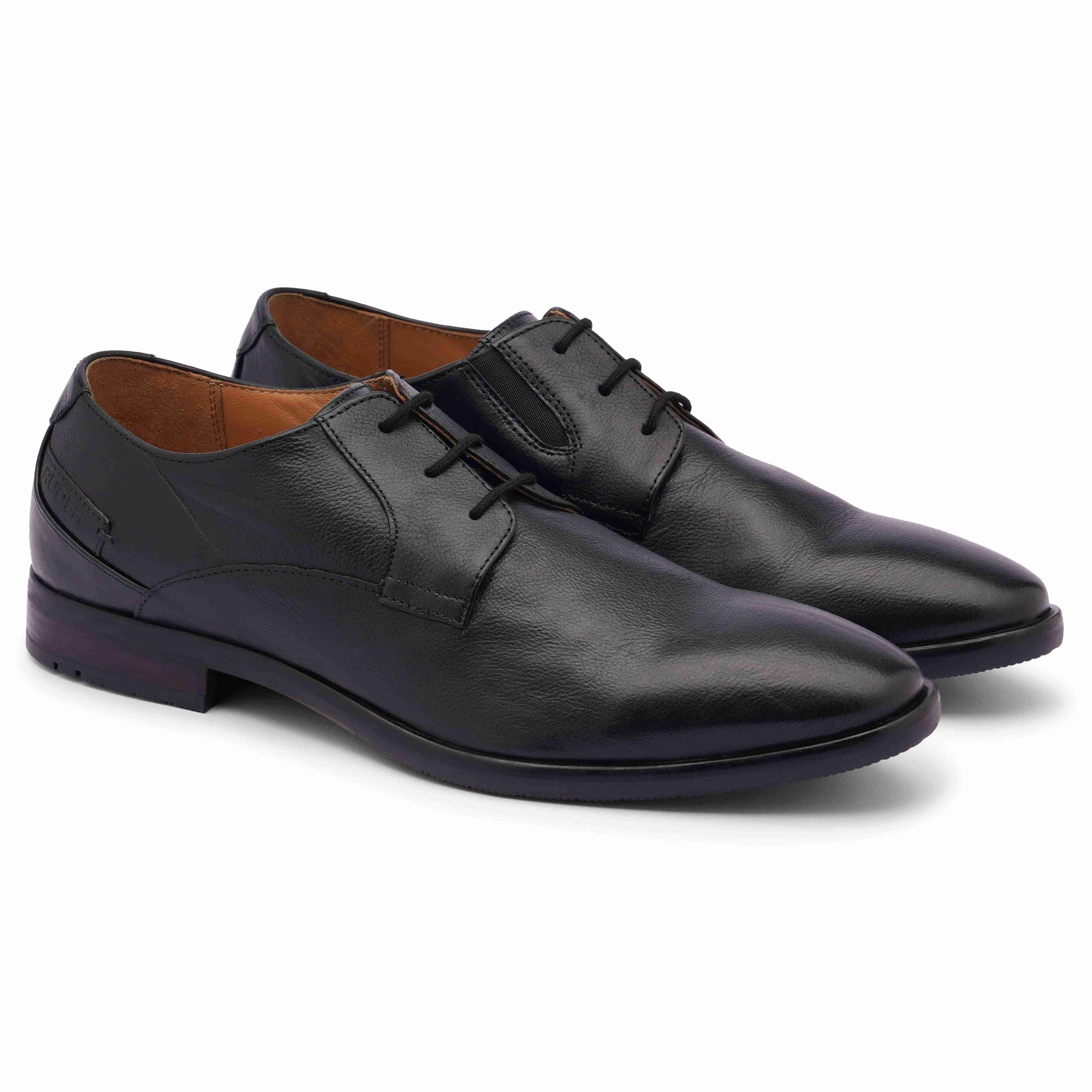 The Newyork Ruosh Men Black Formal Lace-Up