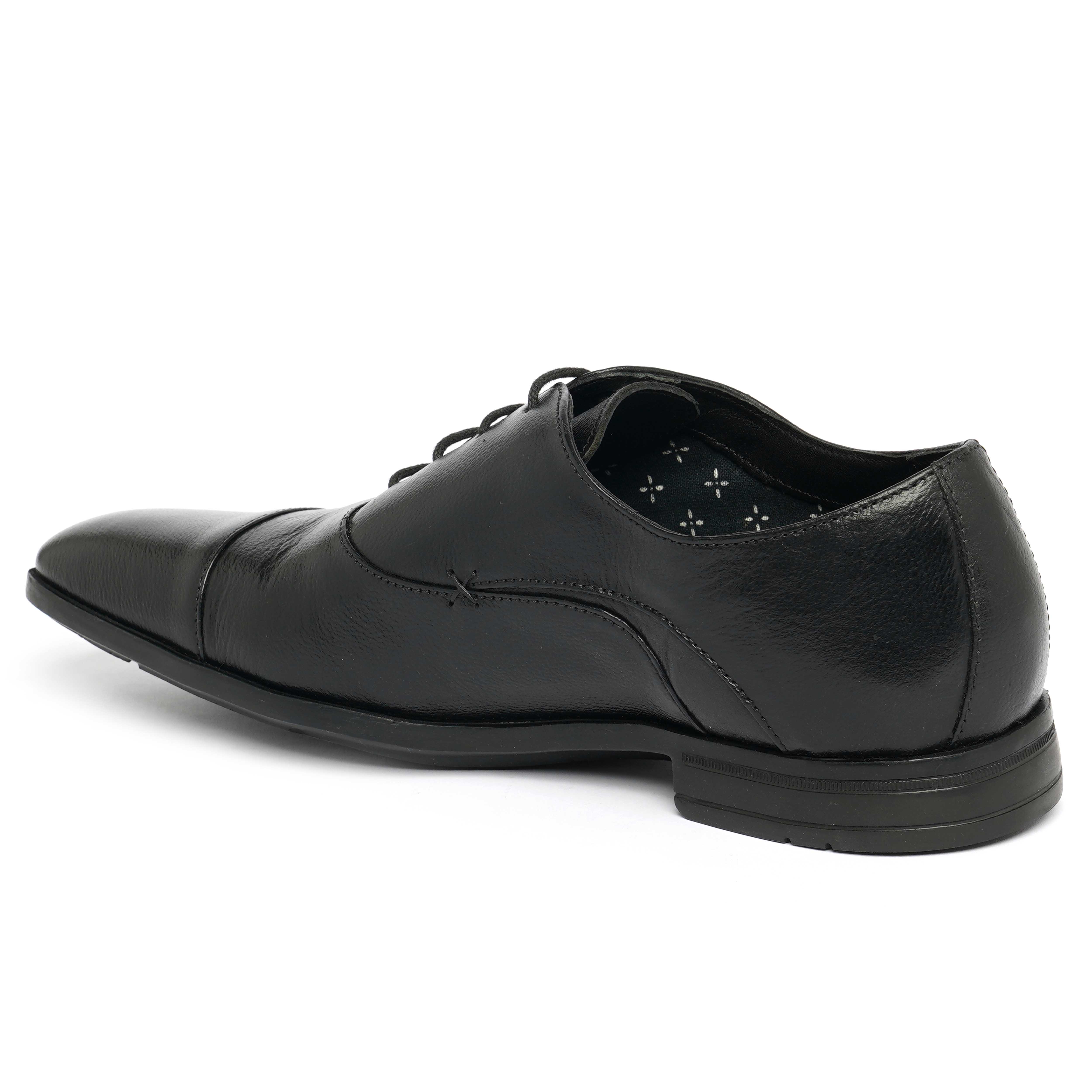 The Cameroon Ruosh Men Black Formal Oxford