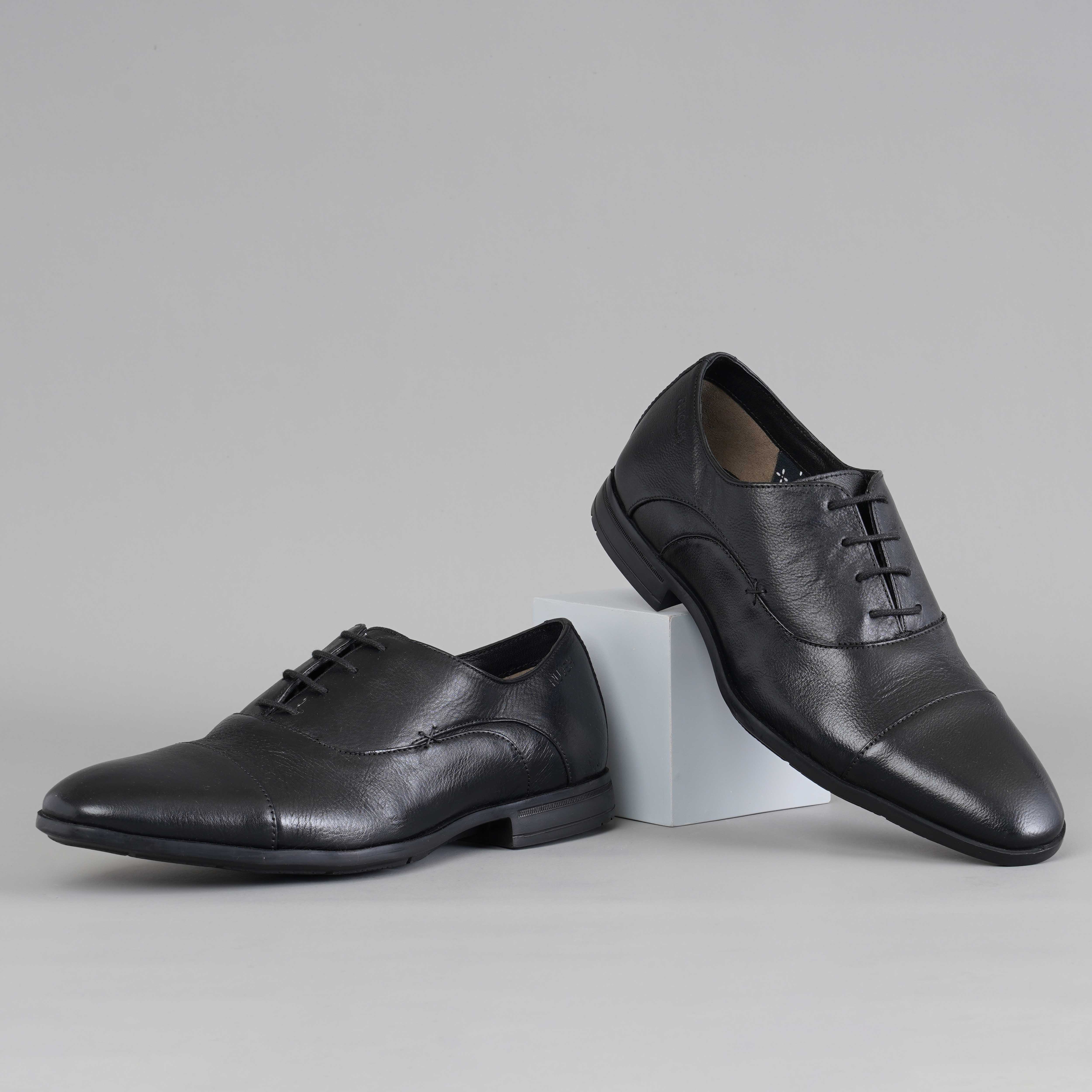 The Cameroon Ruosh Men Black Formal Oxford