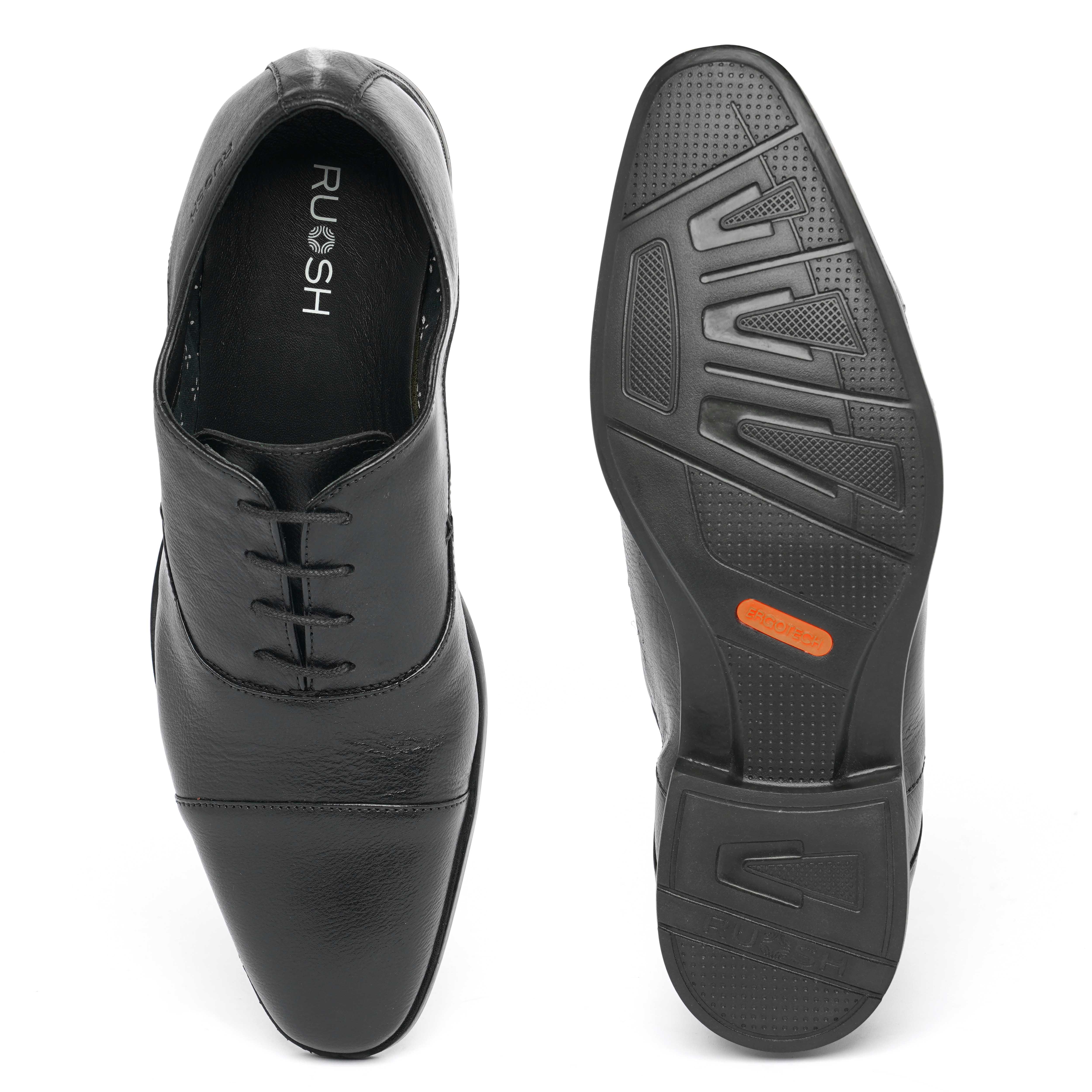 The Cameroon Ruosh Men Black Formal Oxford