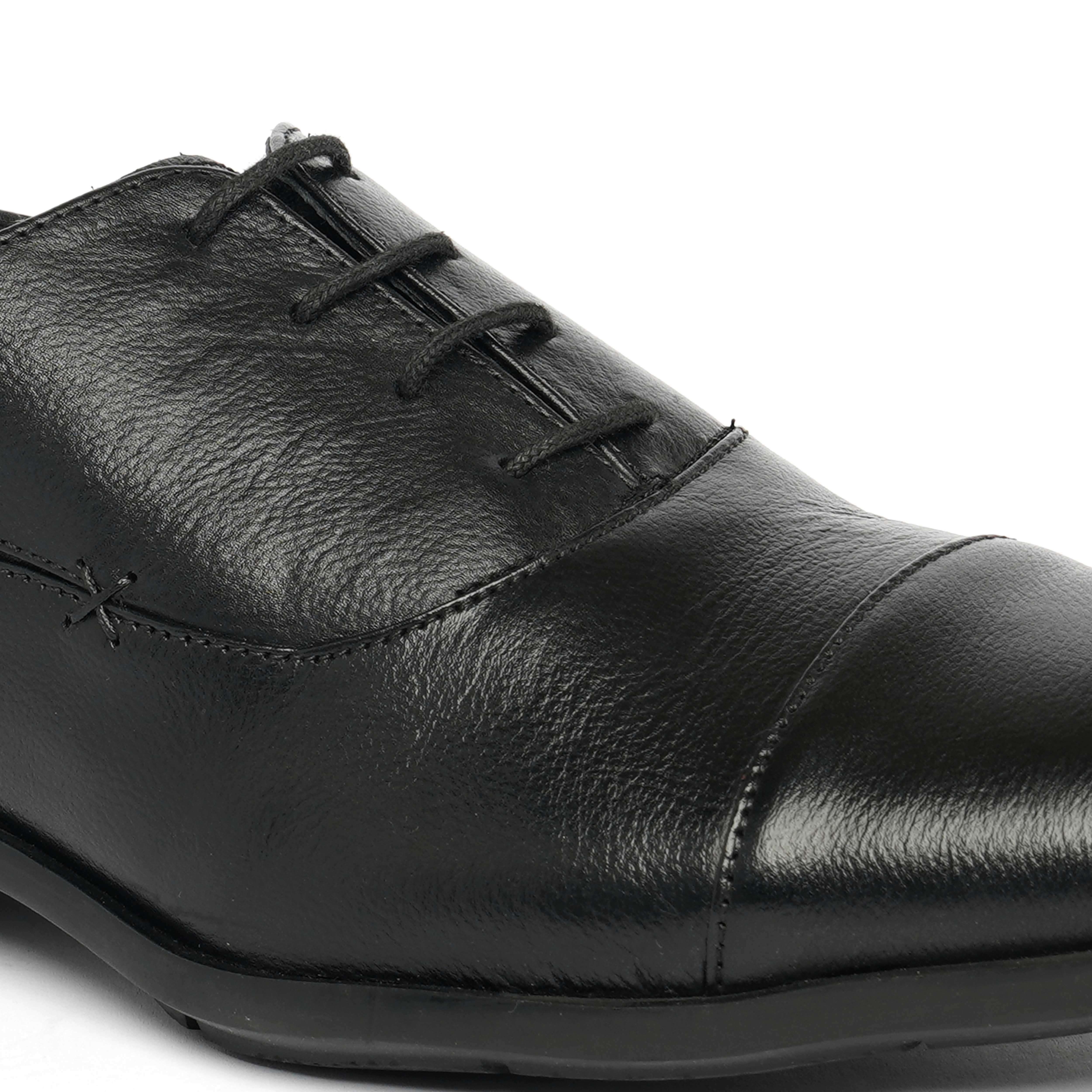 The Cameroon Ruosh Men Black Formal Oxford