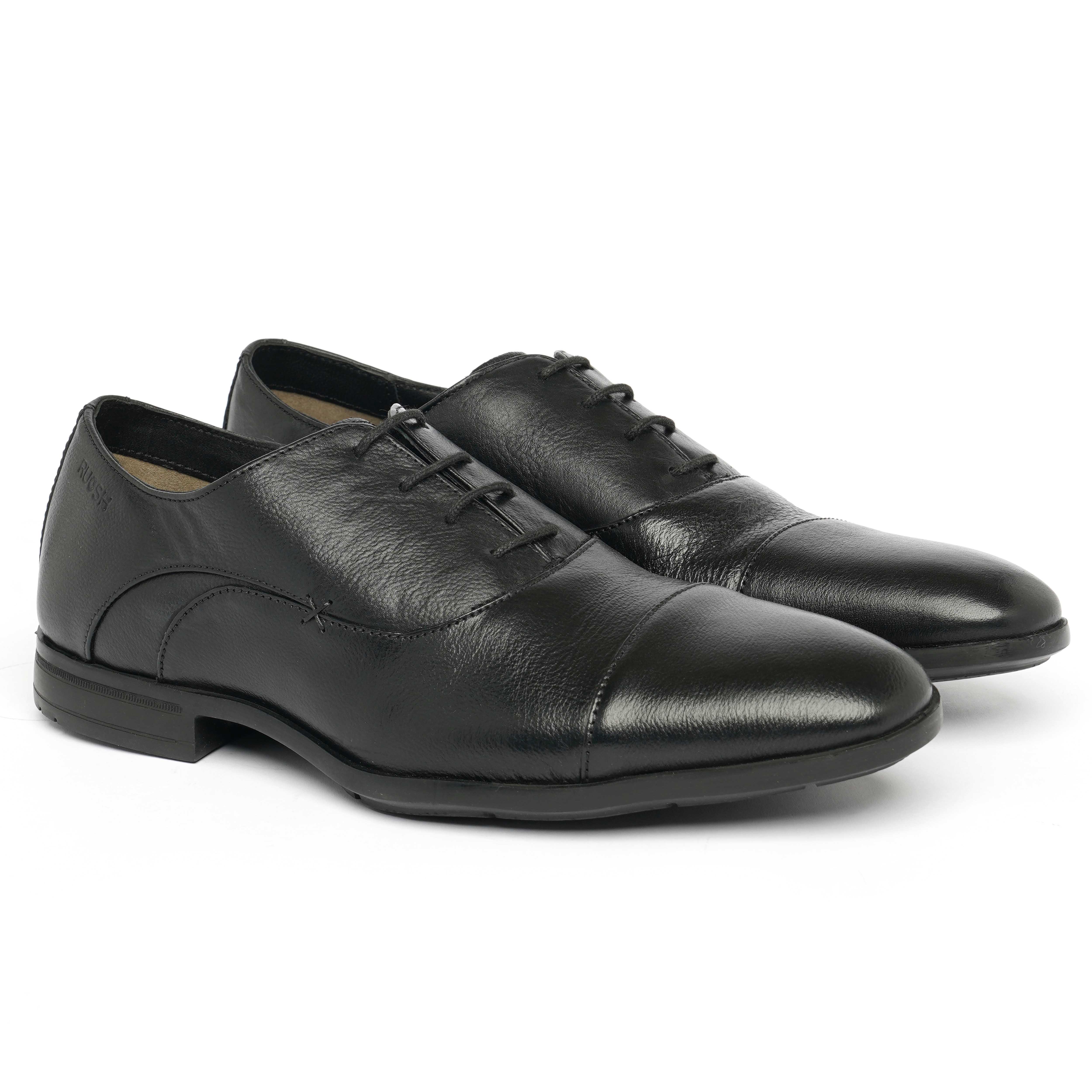 The Cameroon Ruosh Men Black Formal Oxford
