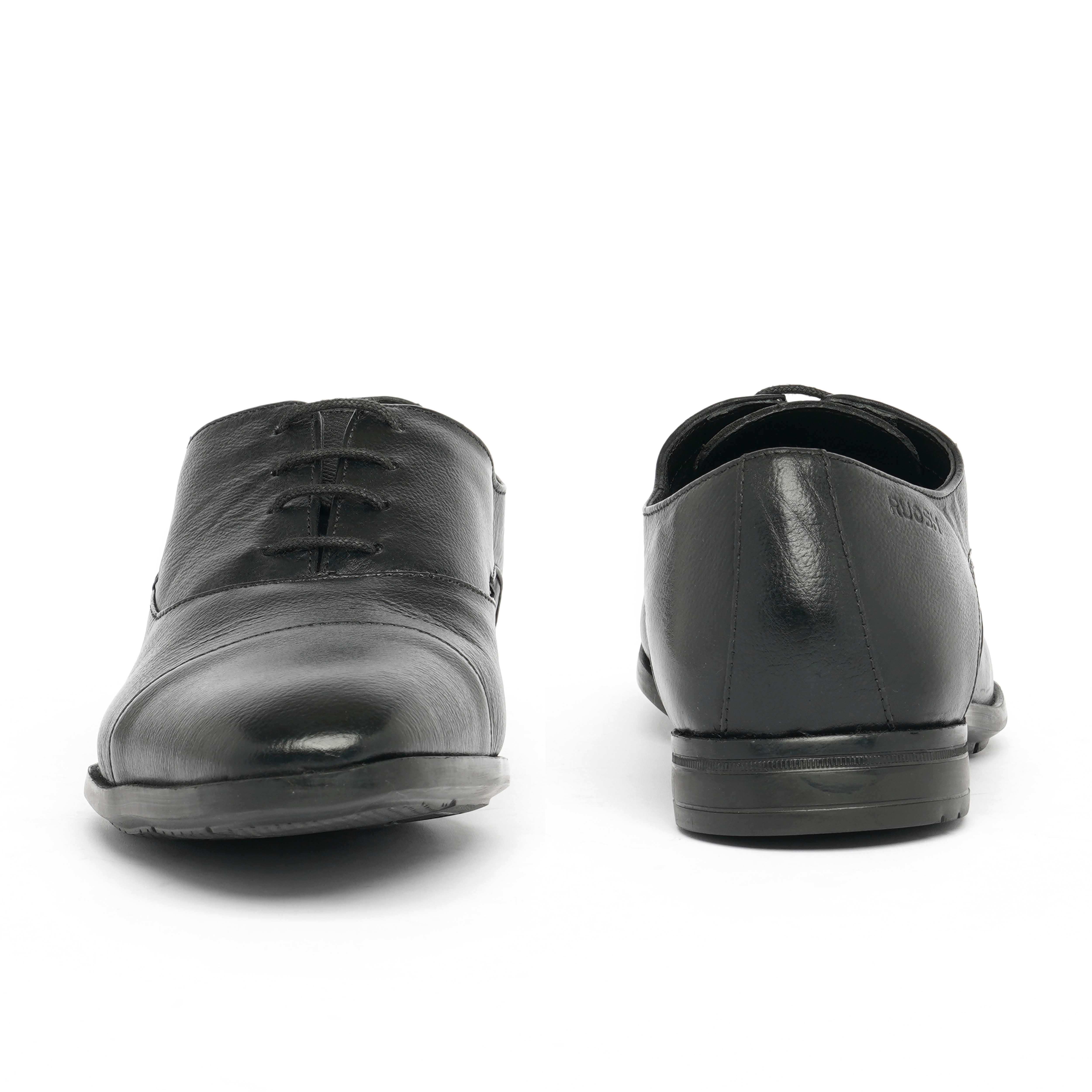 The Cameroon Ruosh Men Black Formal Oxford