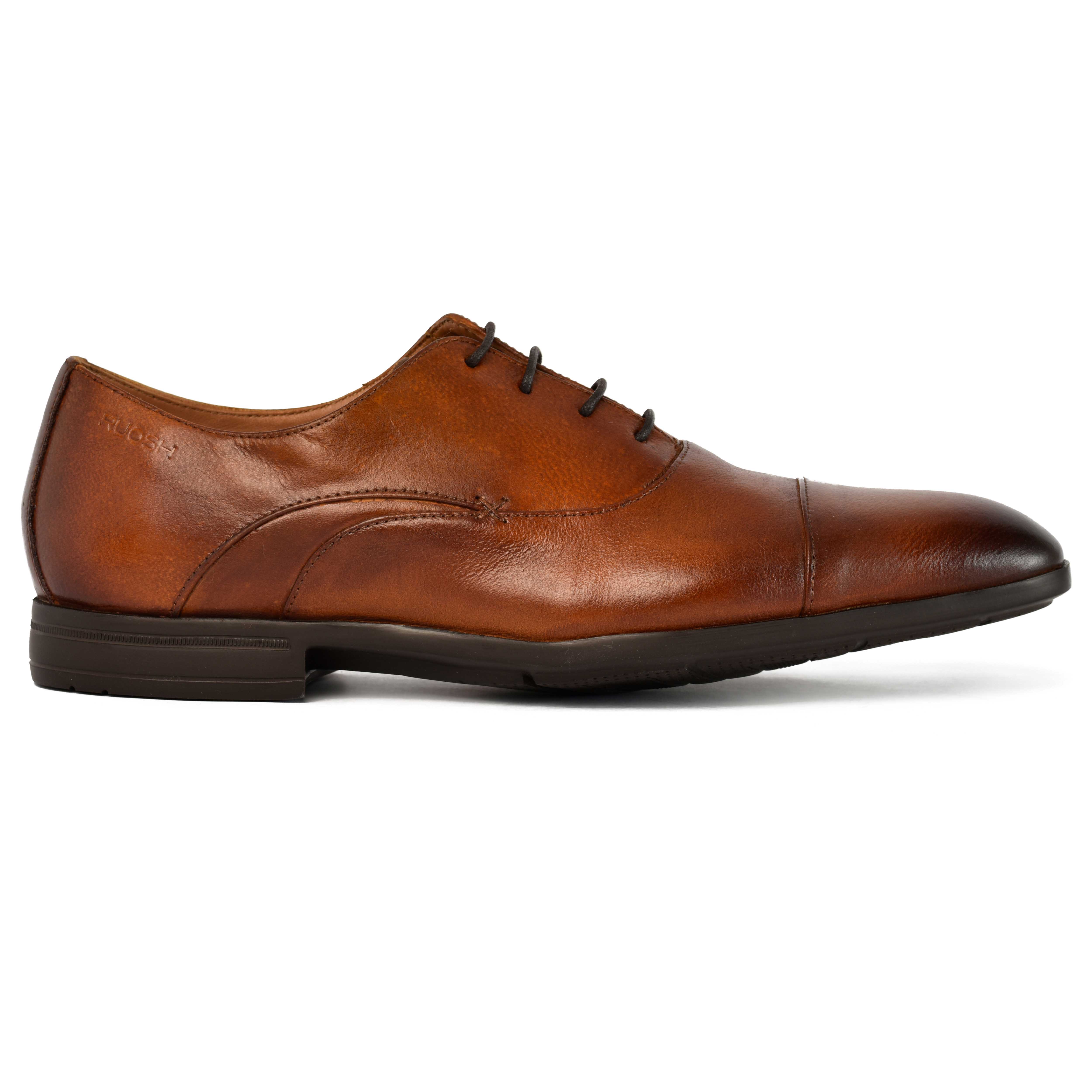 The Cameroon Ruosh Men Tan Formal Oxford