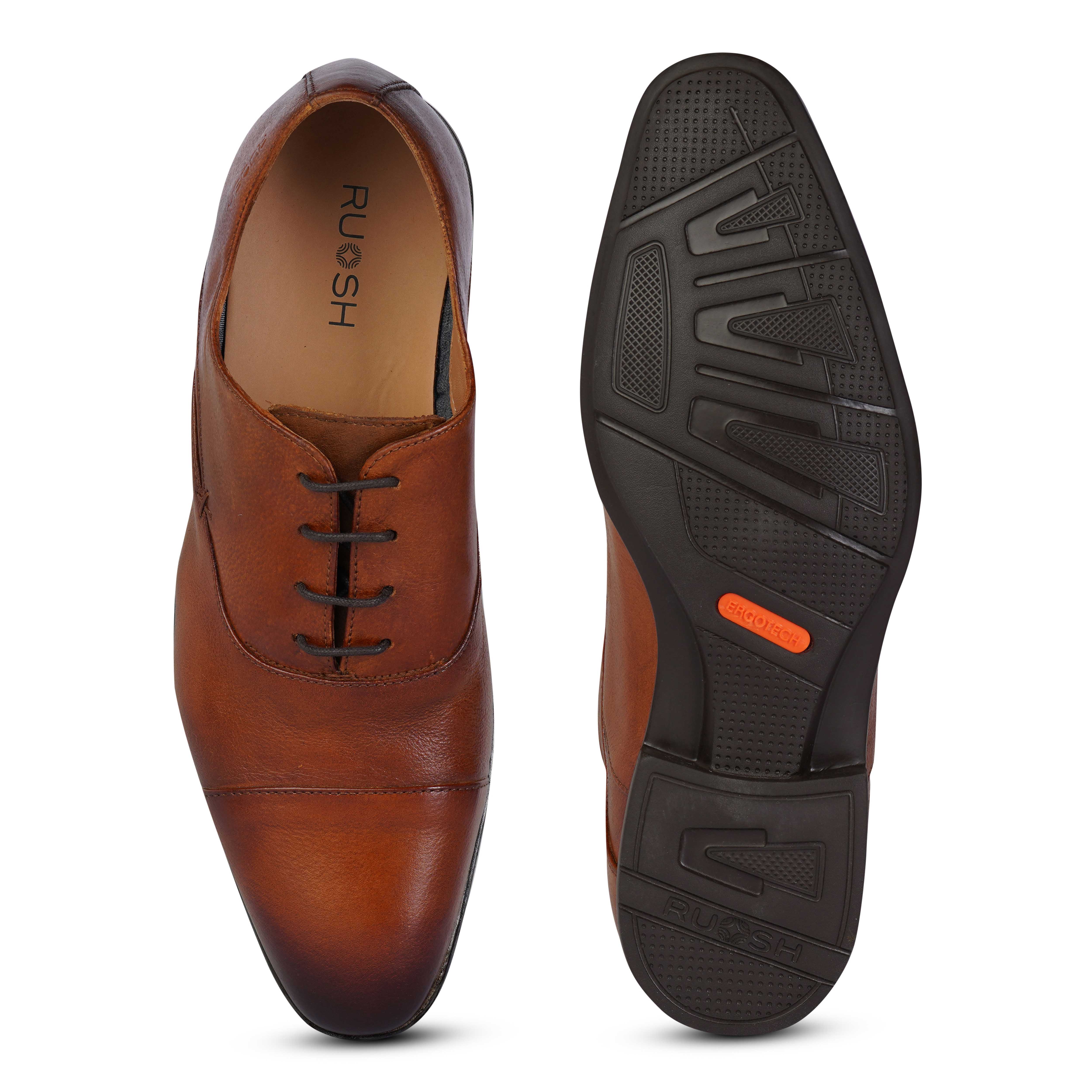 The Cameroon Ruosh Men Tan Formal Oxford
