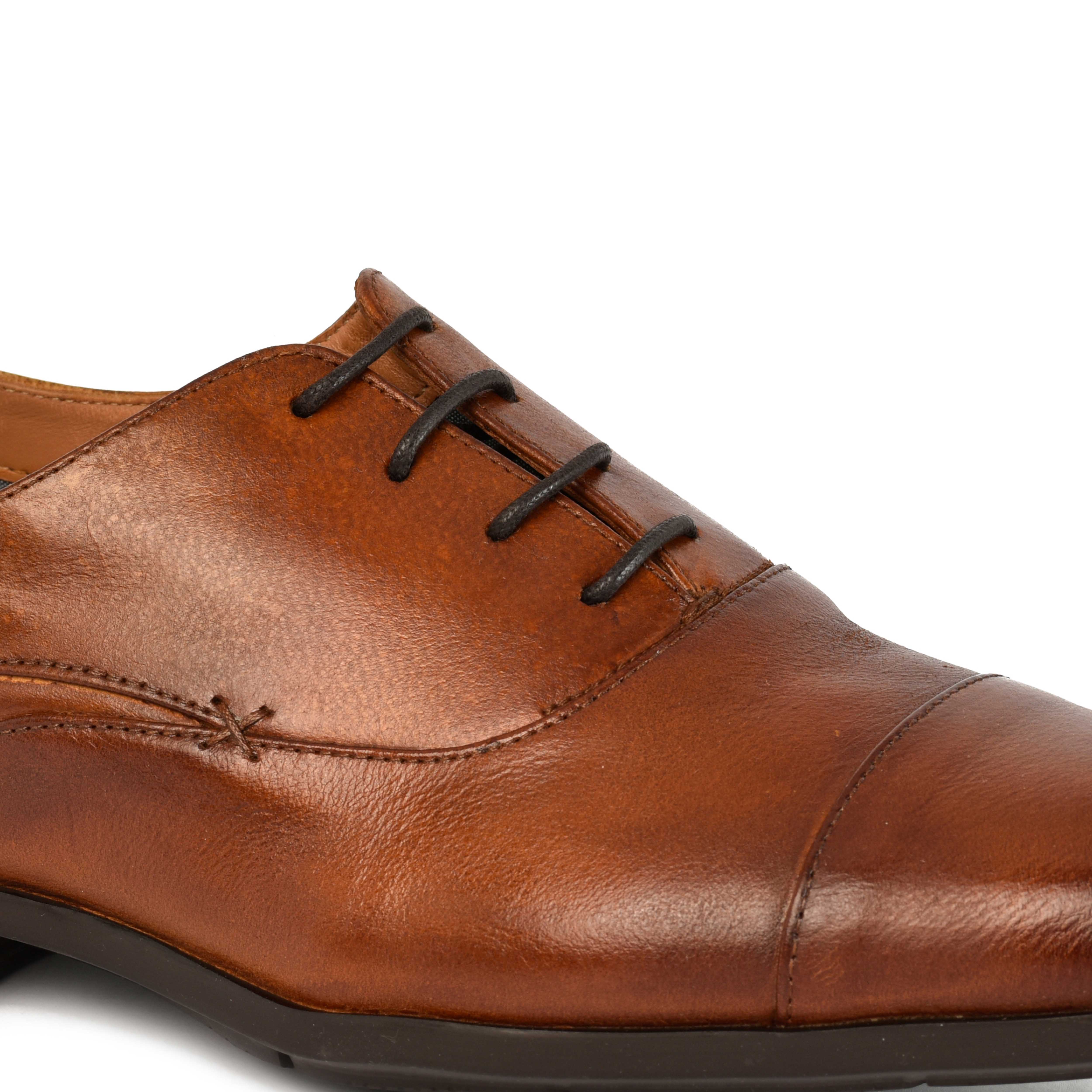 The Cameroon Ruosh Men Tan Formal Oxford