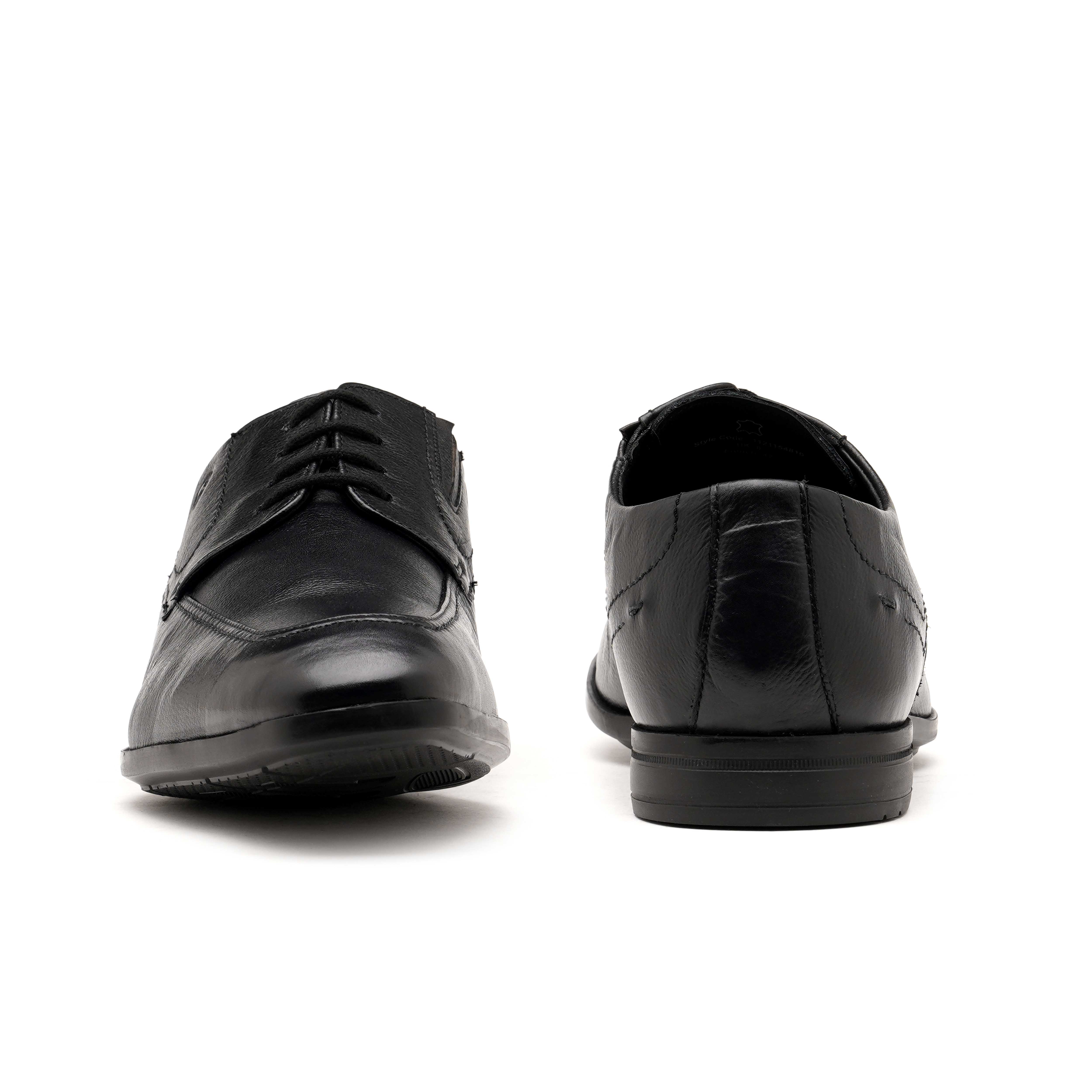The Manchester Ruosh Men Black Formal Lace-Up