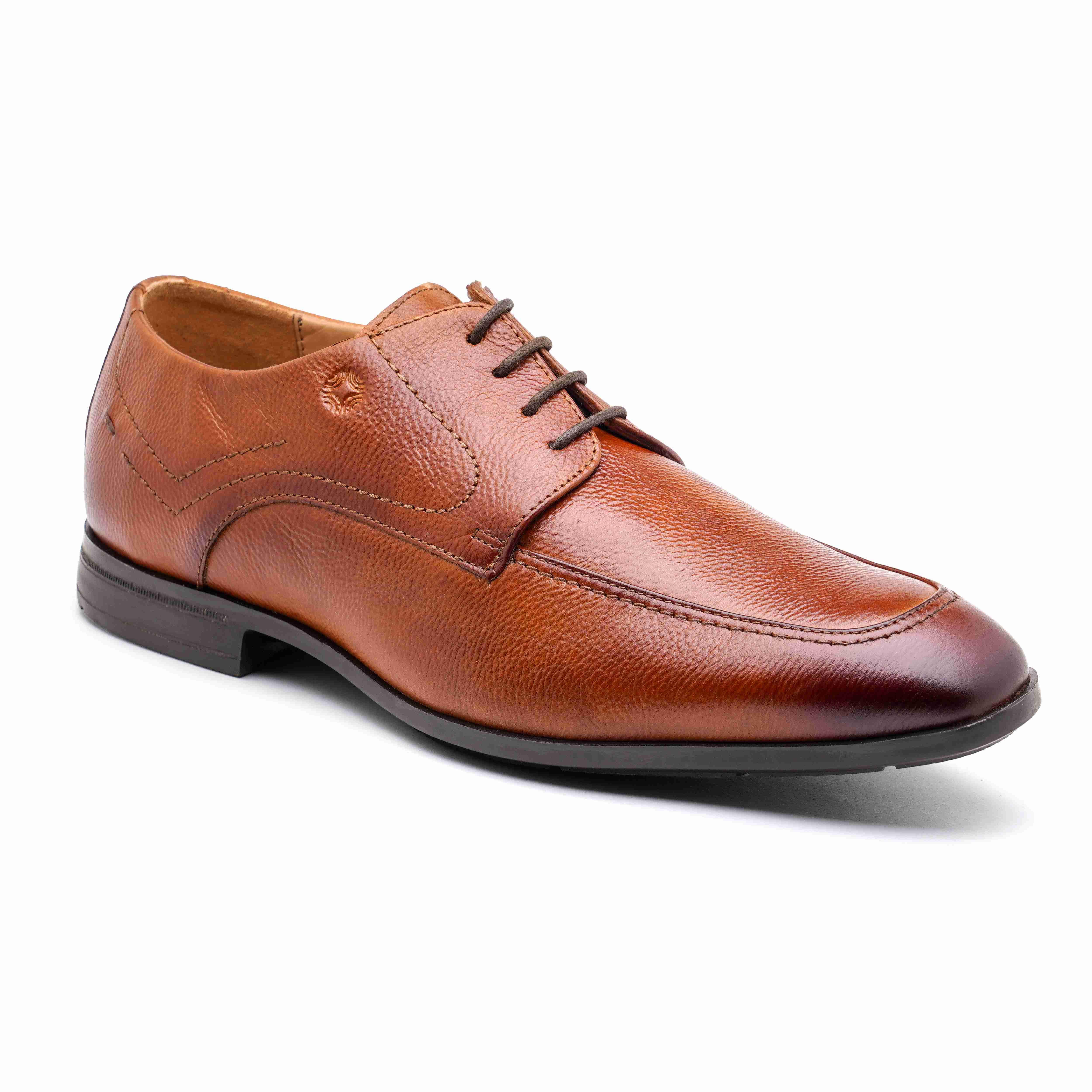 The Manchester Ruosh Men Black Formal Lace-Up