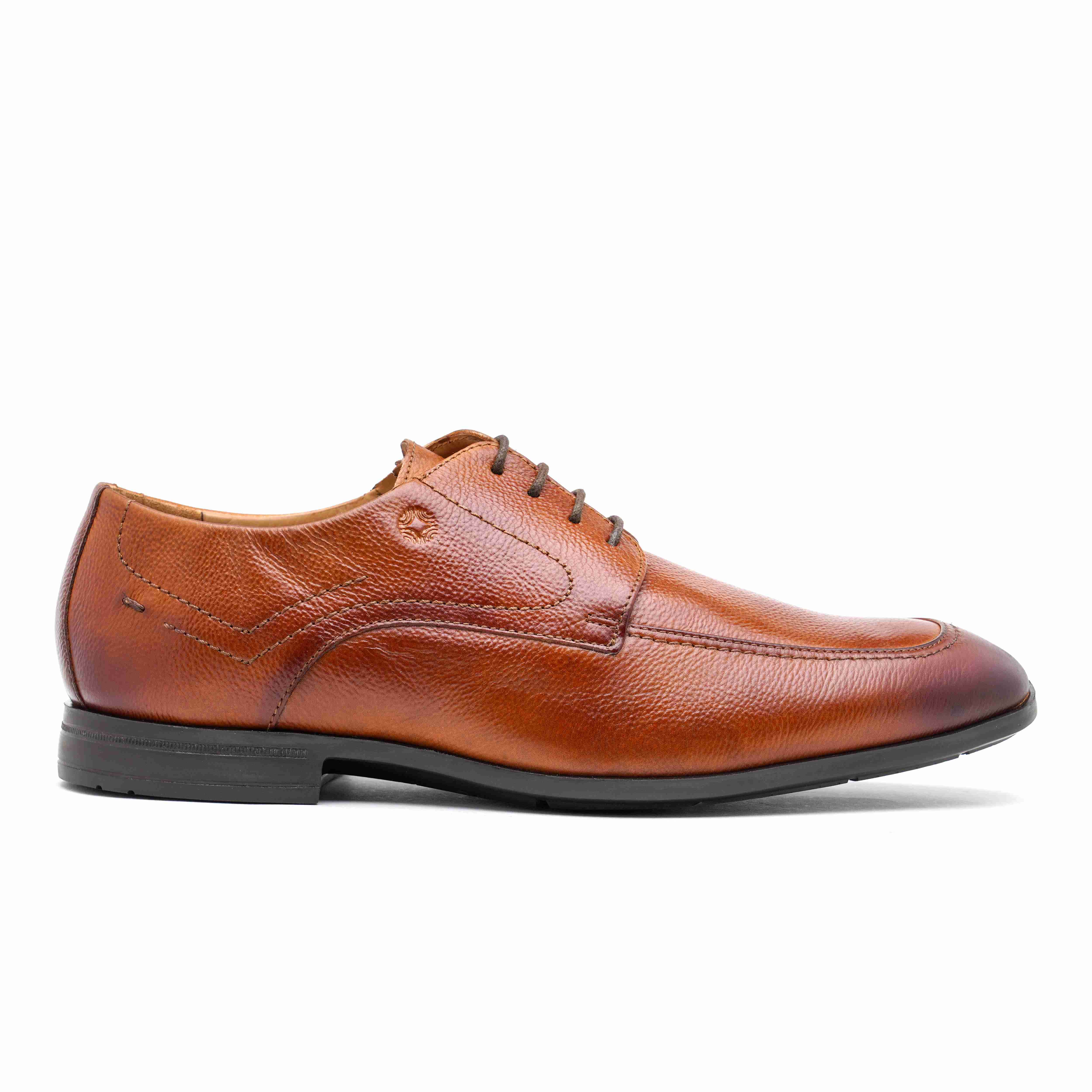 The Manchester Ruosh Men Black Formal Lace-Up