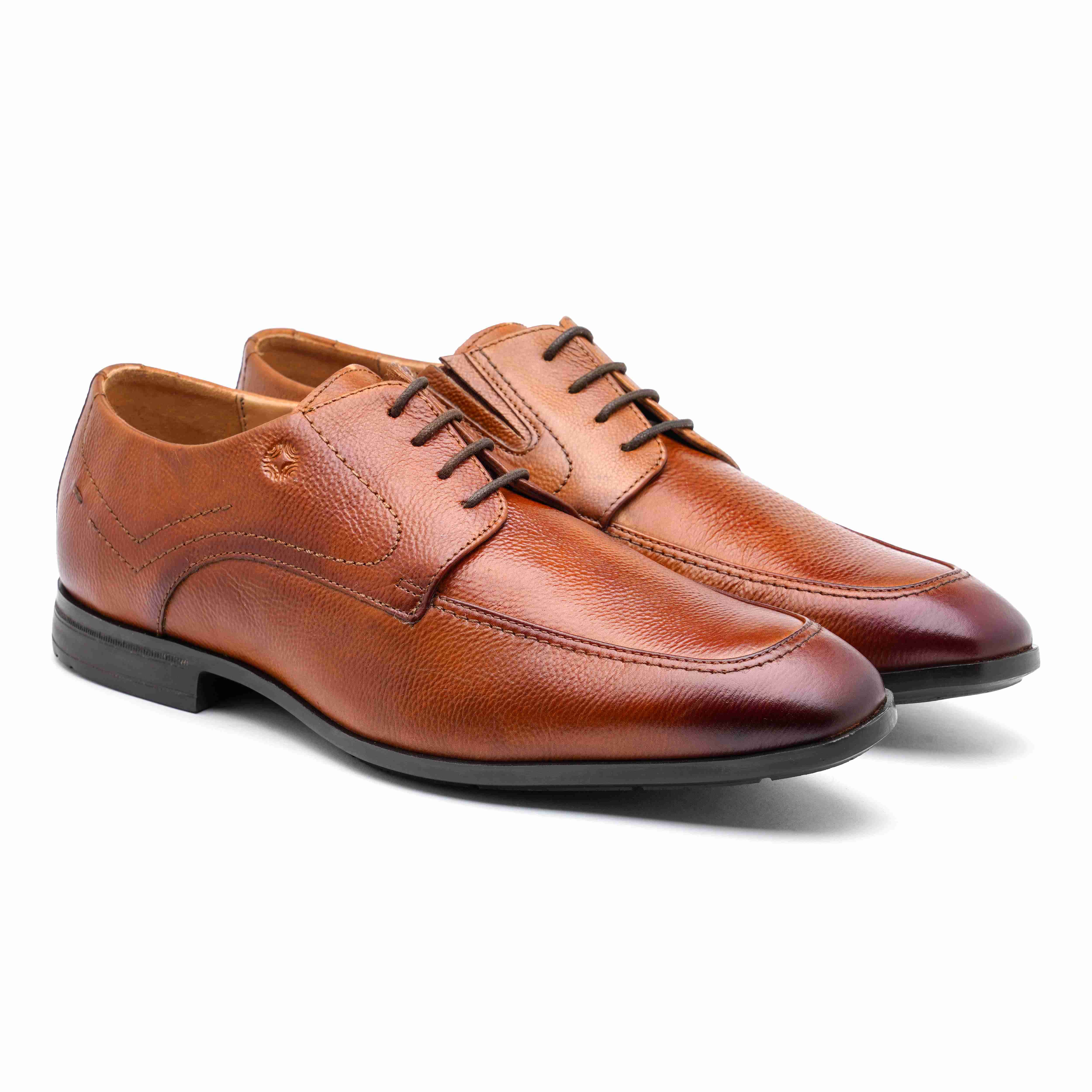 The Manchester Ruosh Men Black Formal Lace-Up