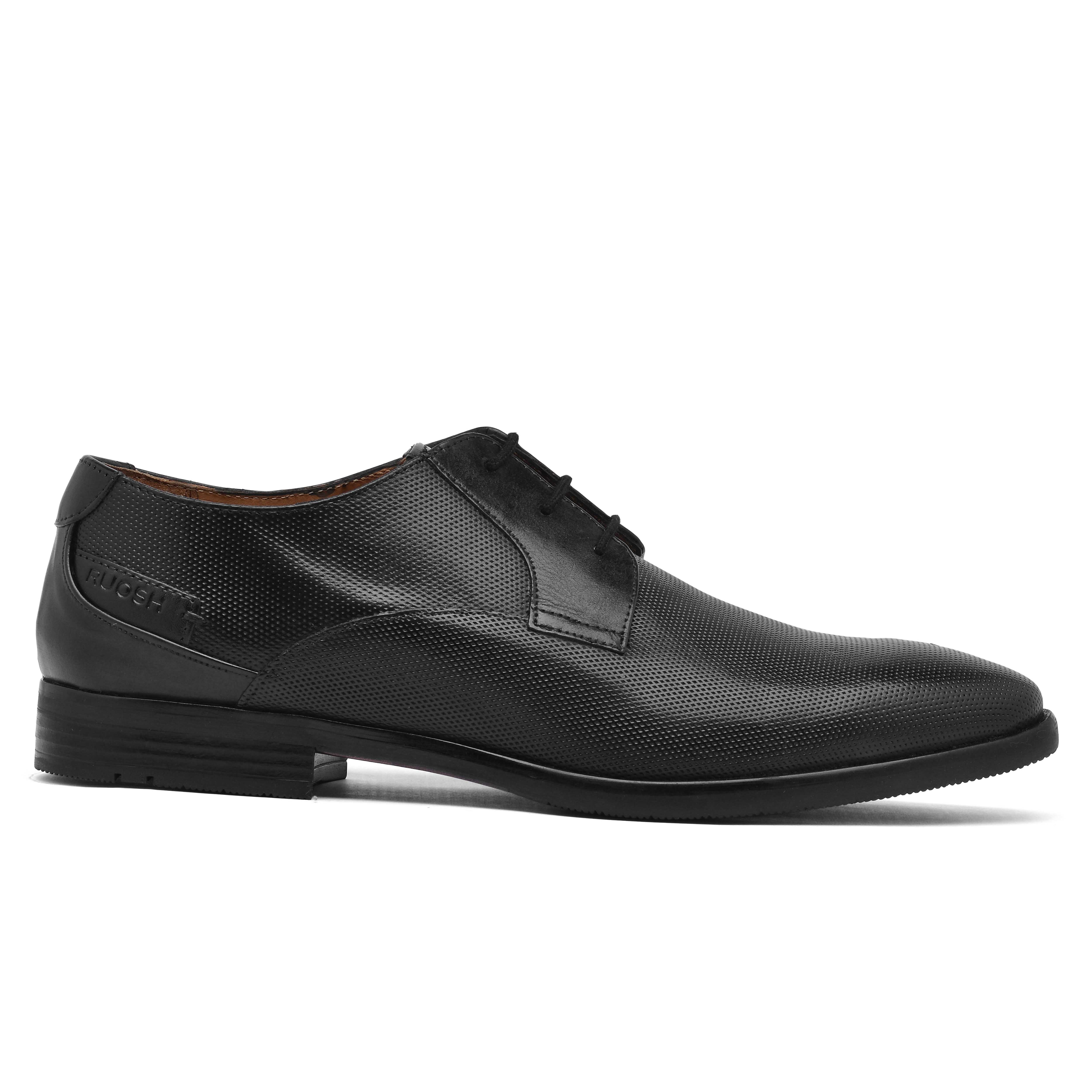 The Newyork Ruosh Men Black Formal Lace-Up