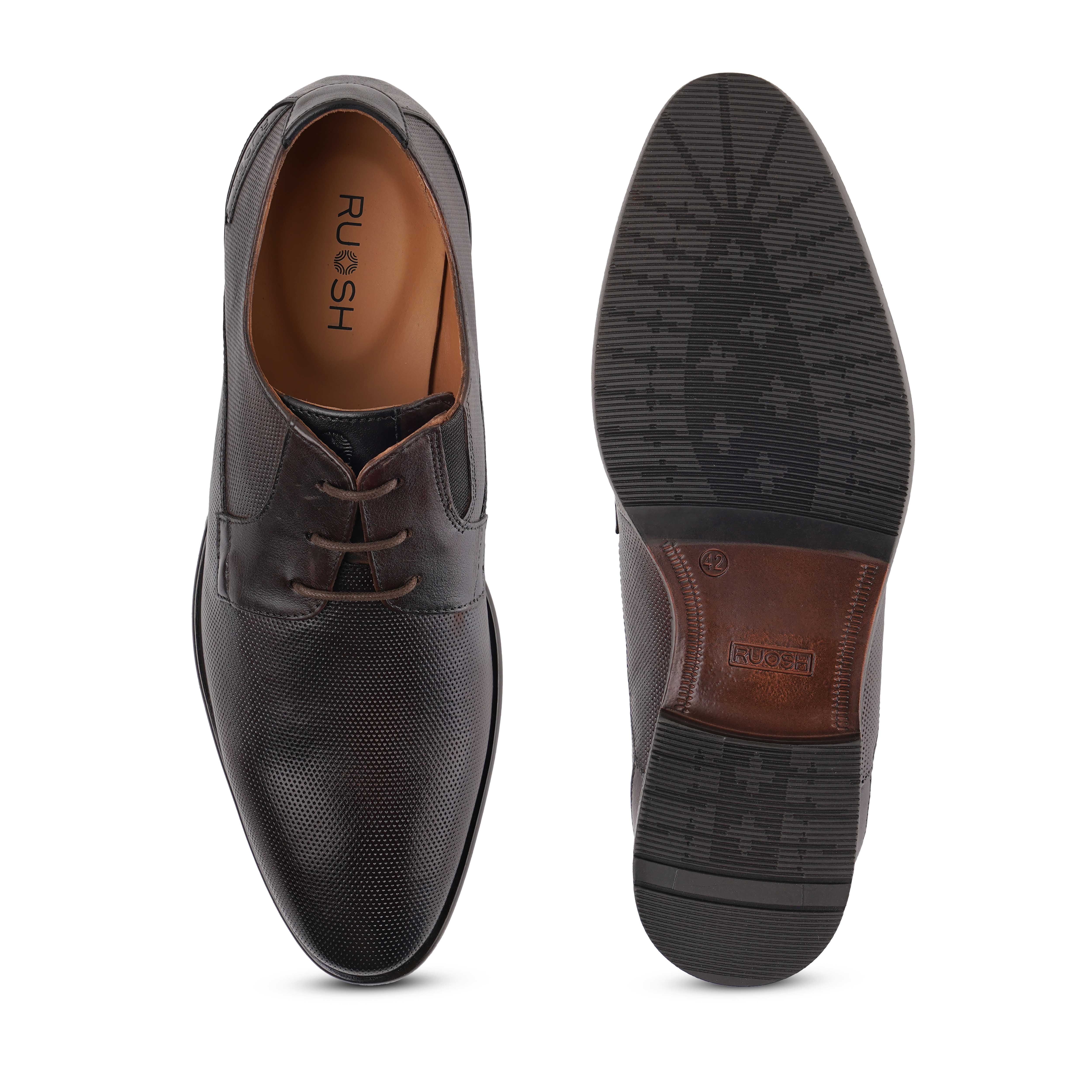 The Newyork Ruosh Men Brown Formal Lace-Up