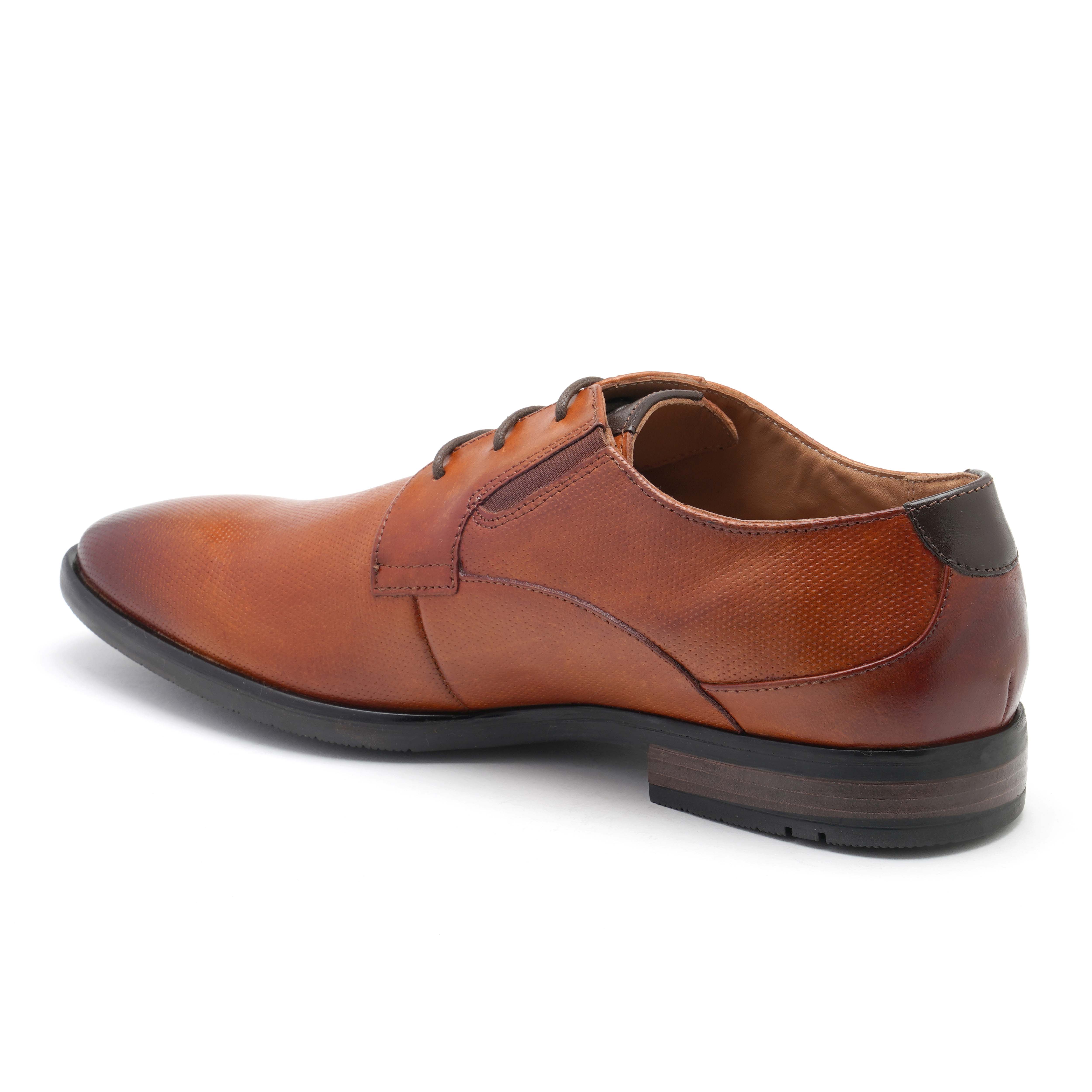 The Newyork Ruosh Men Tan Formal Lace-Up